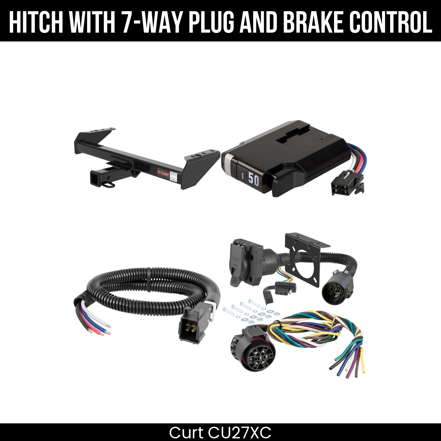 Trailer Hitch , 7-Way , TriFlex NEXT Brake Control