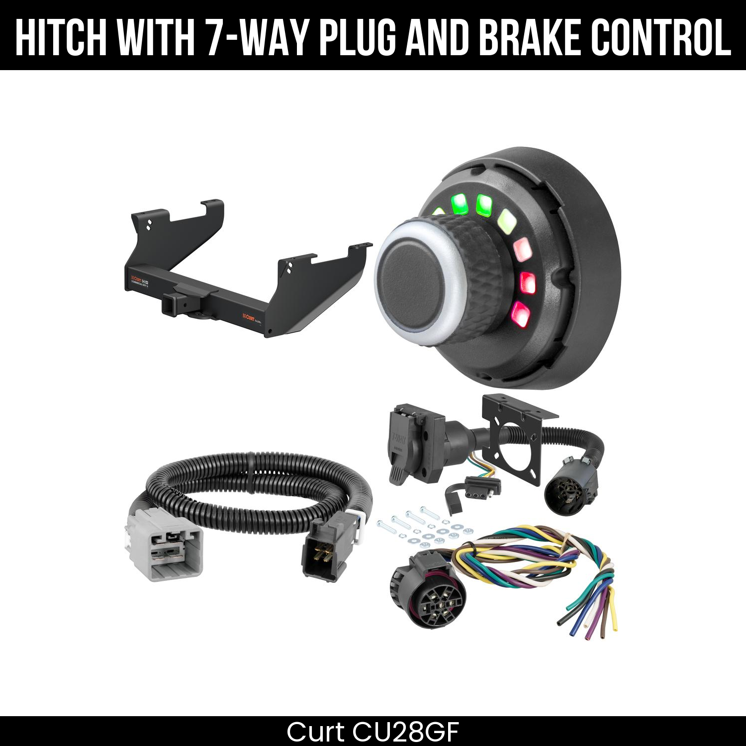 Trailer Hitch , 7-Way , Spectrum Brake Control