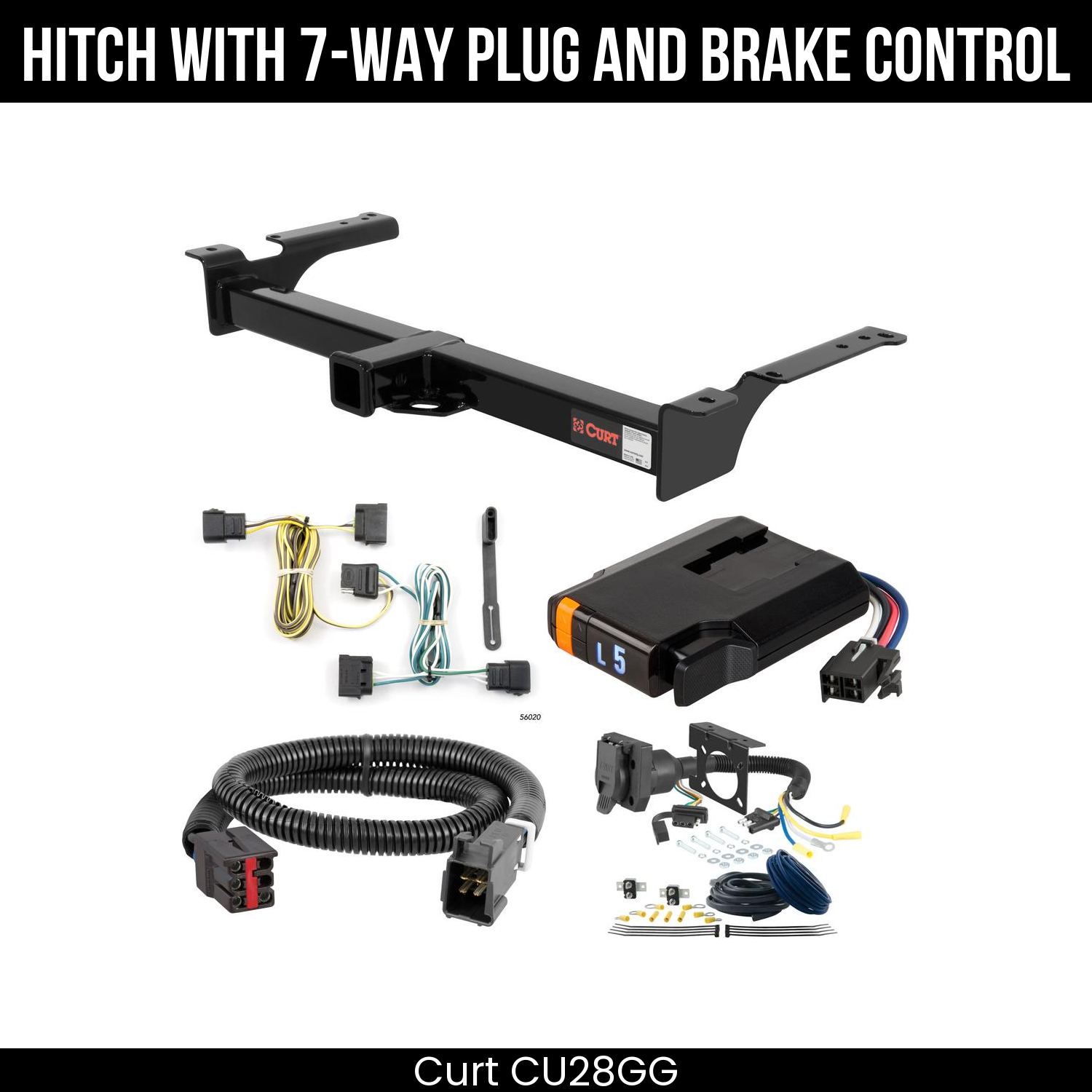 Trailer Hitch , 7-Way , Discovery Next Brake Control
