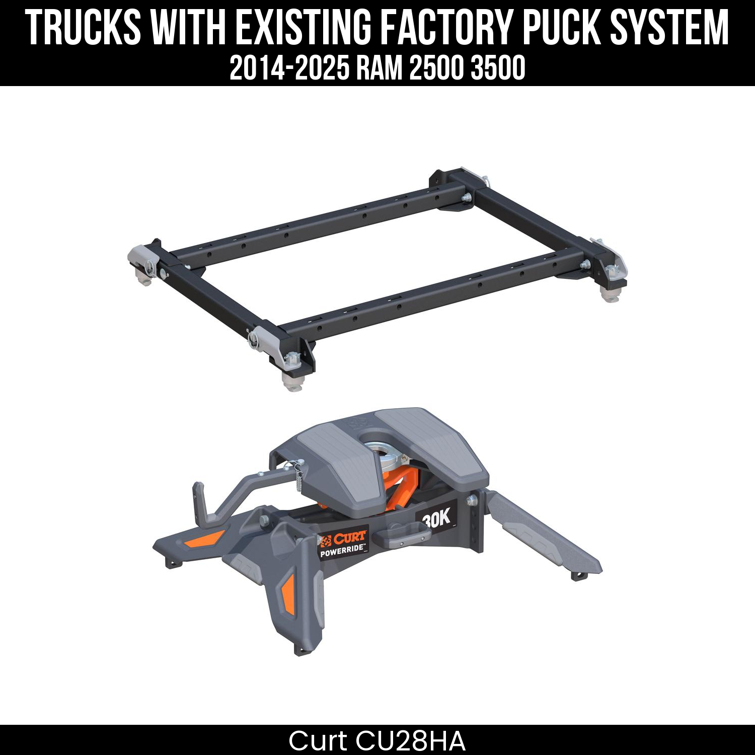 Puck 5th Wheel Adapter,Replacement 5th Wheel Legs,PowerRide 5th Wheel Hitch Head