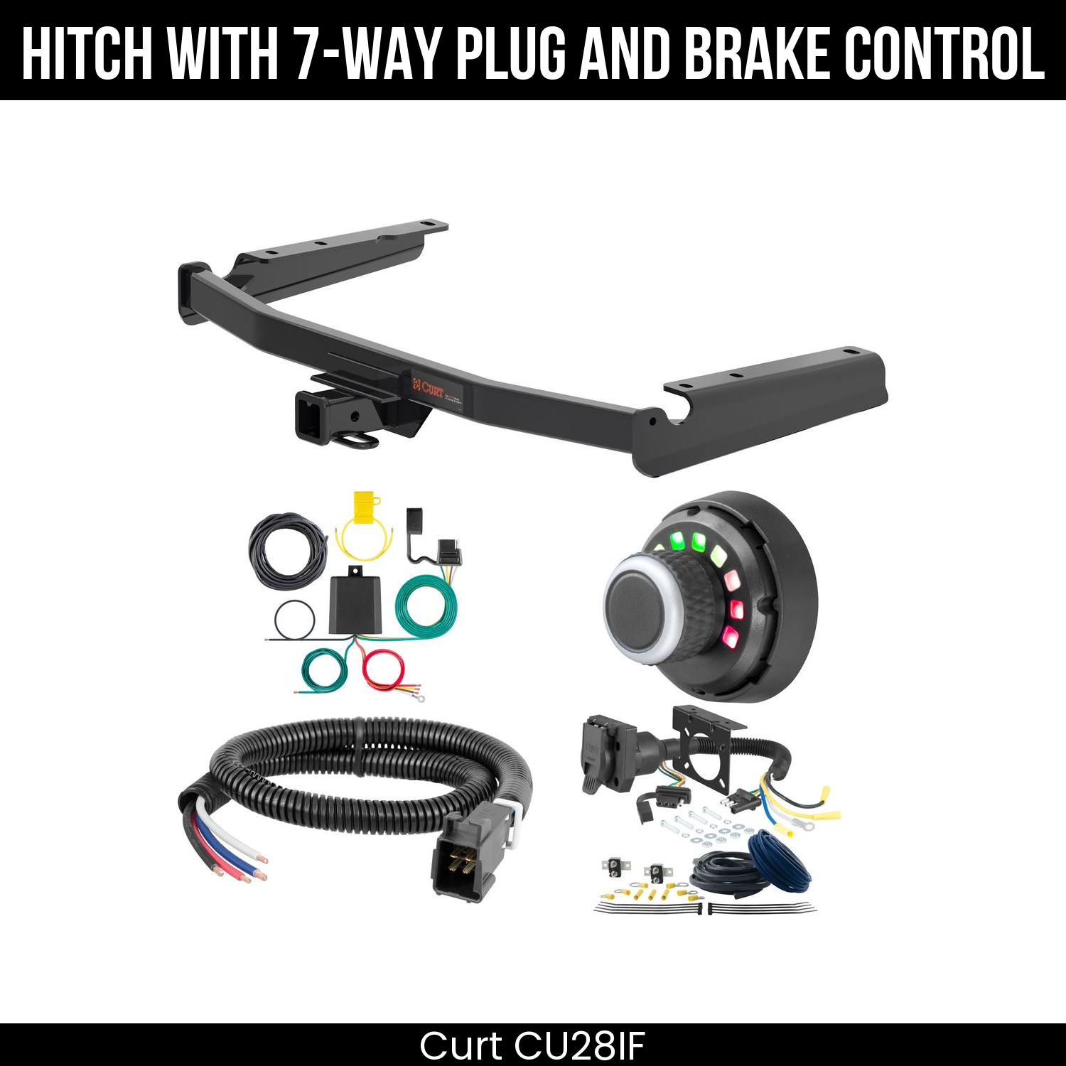 Trailer Hitch , 7-Way , Spectrum Brake Control