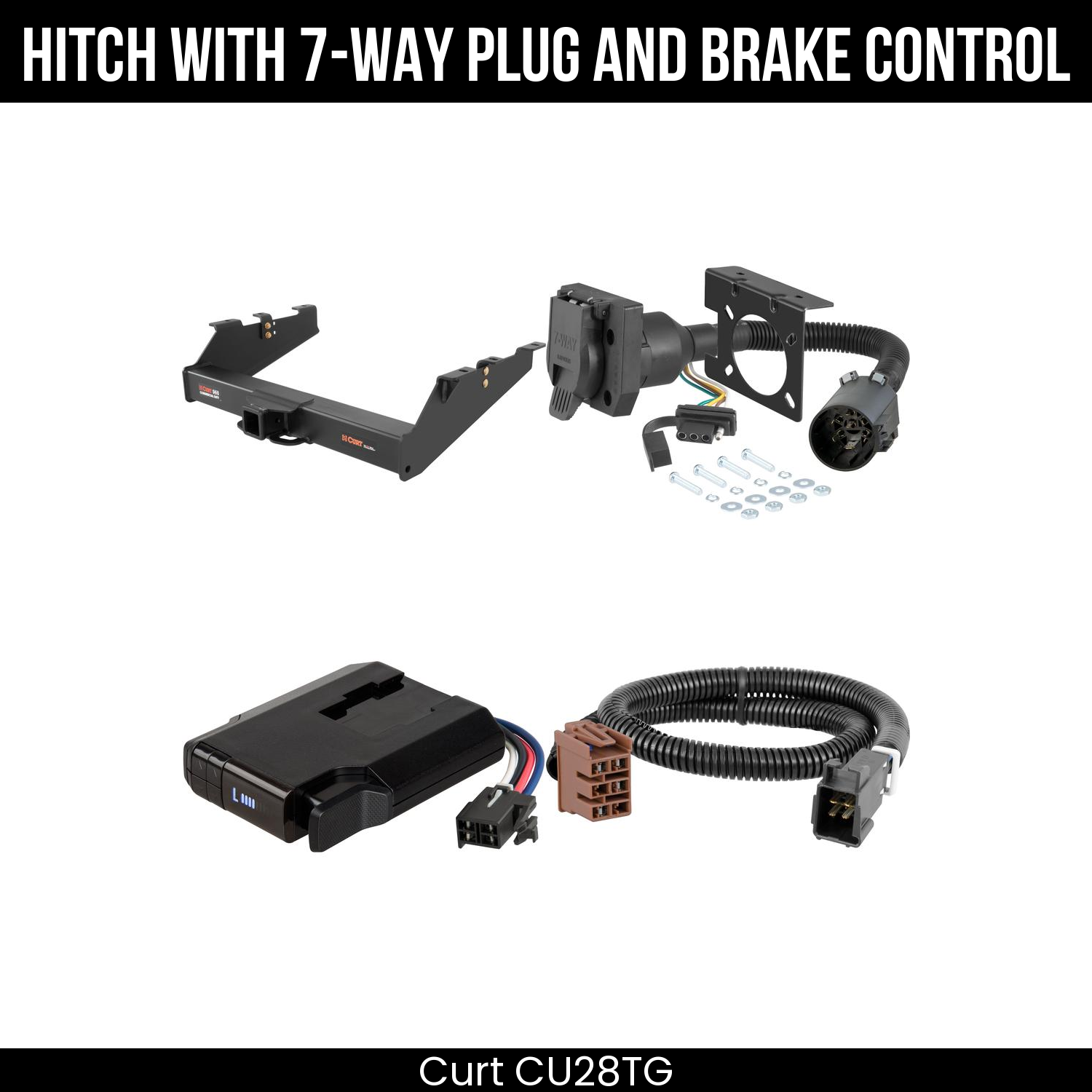 Trailer Hitch , 7-Way , Venturer Brake Control