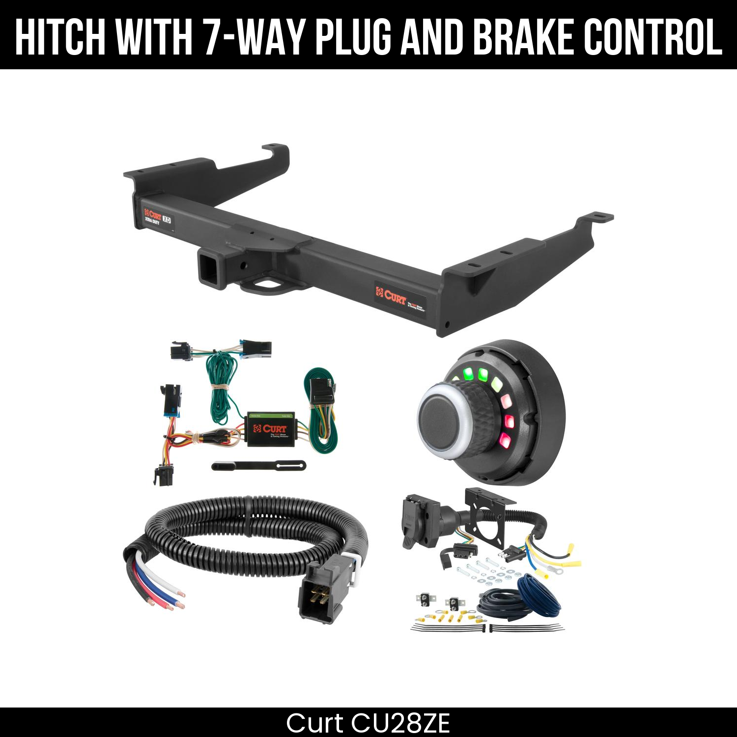 Trailer Hitch , 7-Way , Spectrum Brake Control