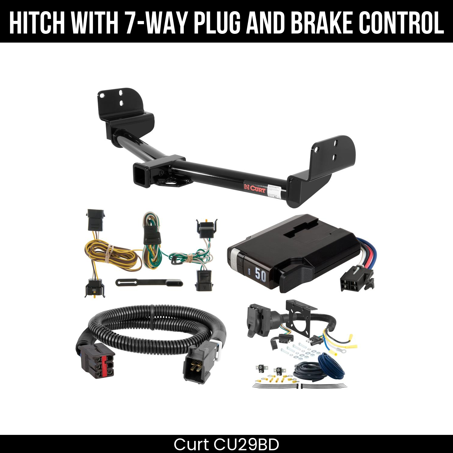 Trailer Hitch , 7-Way , TriFlex NEXT Brake Control