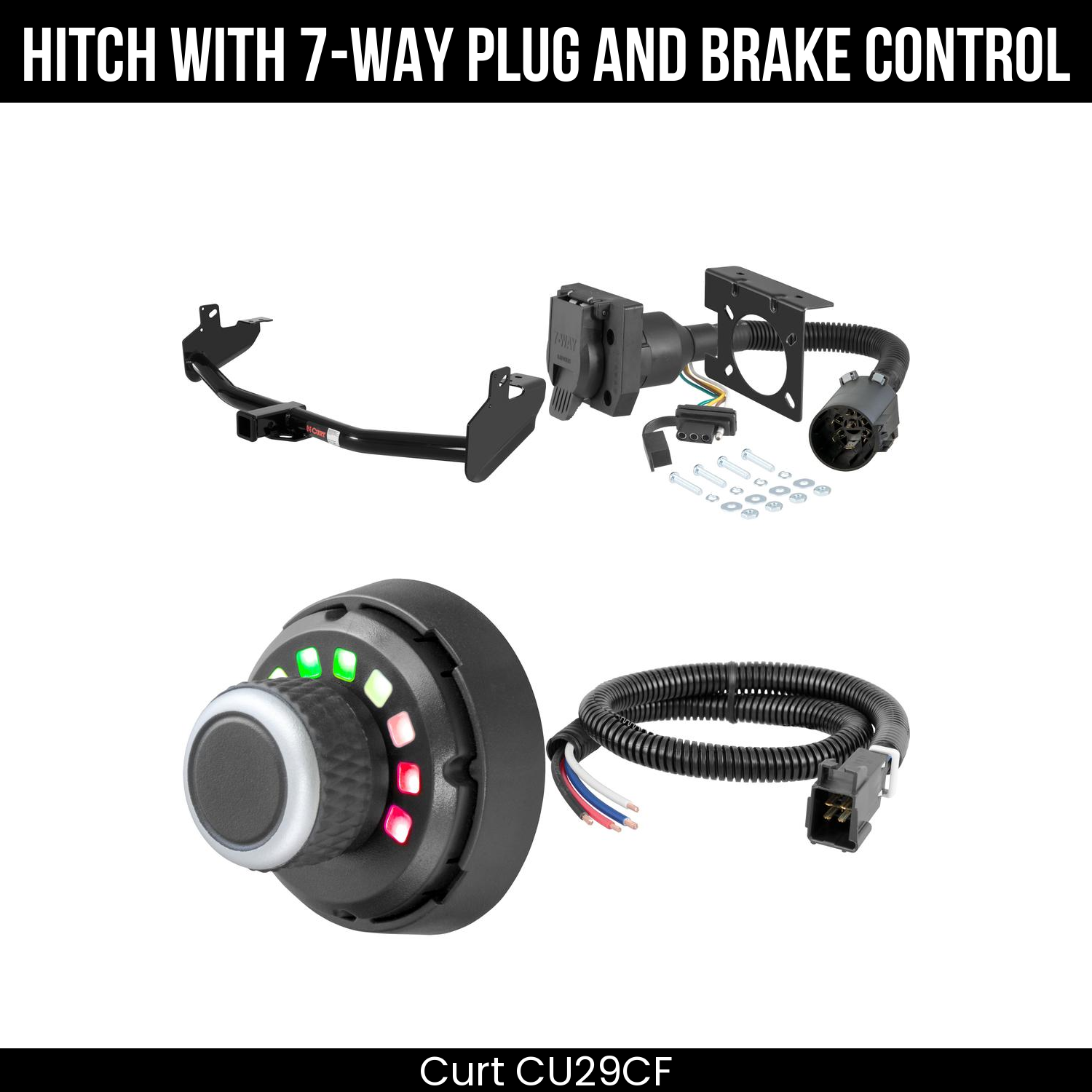 Trailer Hitch , 7-Way , Spectrum Brake Control
