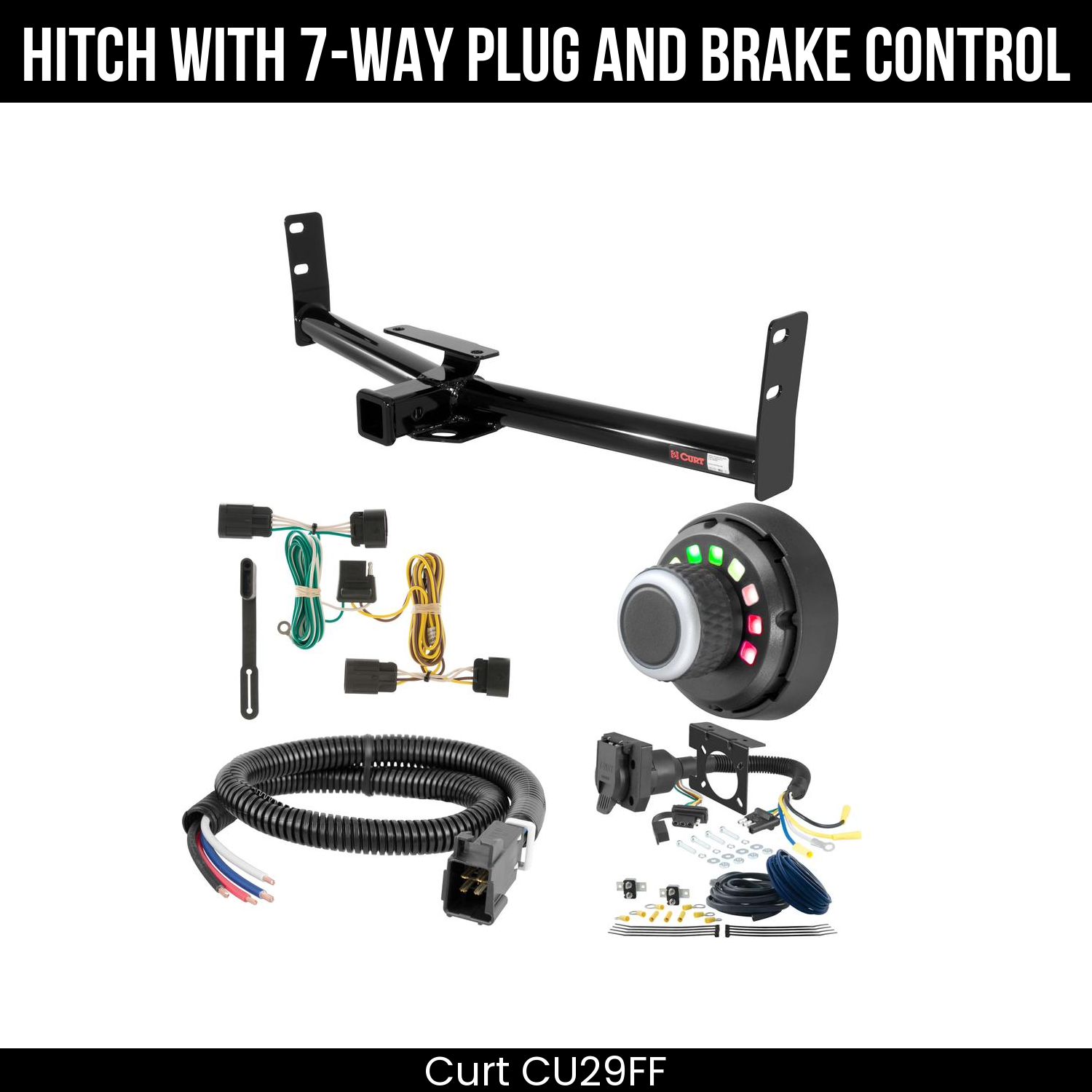 Trailer Hitch , 7-Way , Spectrum Brake Control