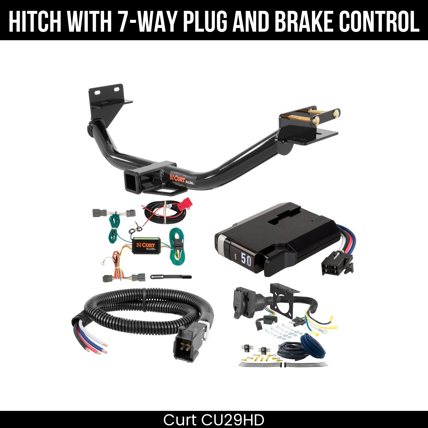 Trailer Hitch , 7-Way , TriFlex NEXT Brake Control