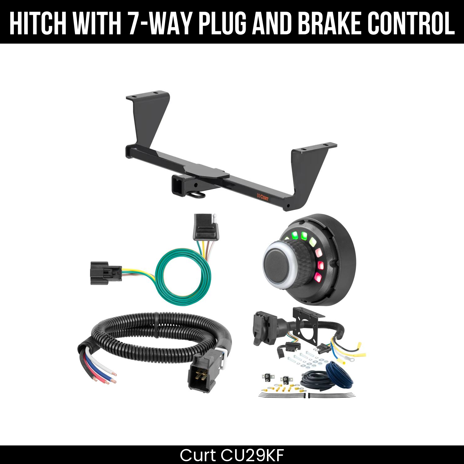 Trailer Hitch , 7-Way , Spectrum Brake Control