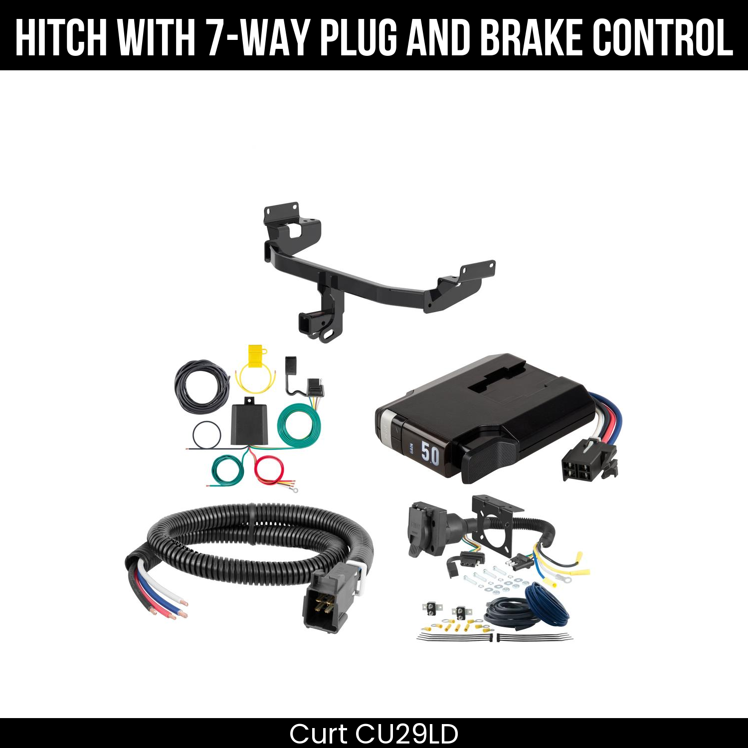 Trailer Hitch , 7-Way , TriFlex NEXT Brake Control