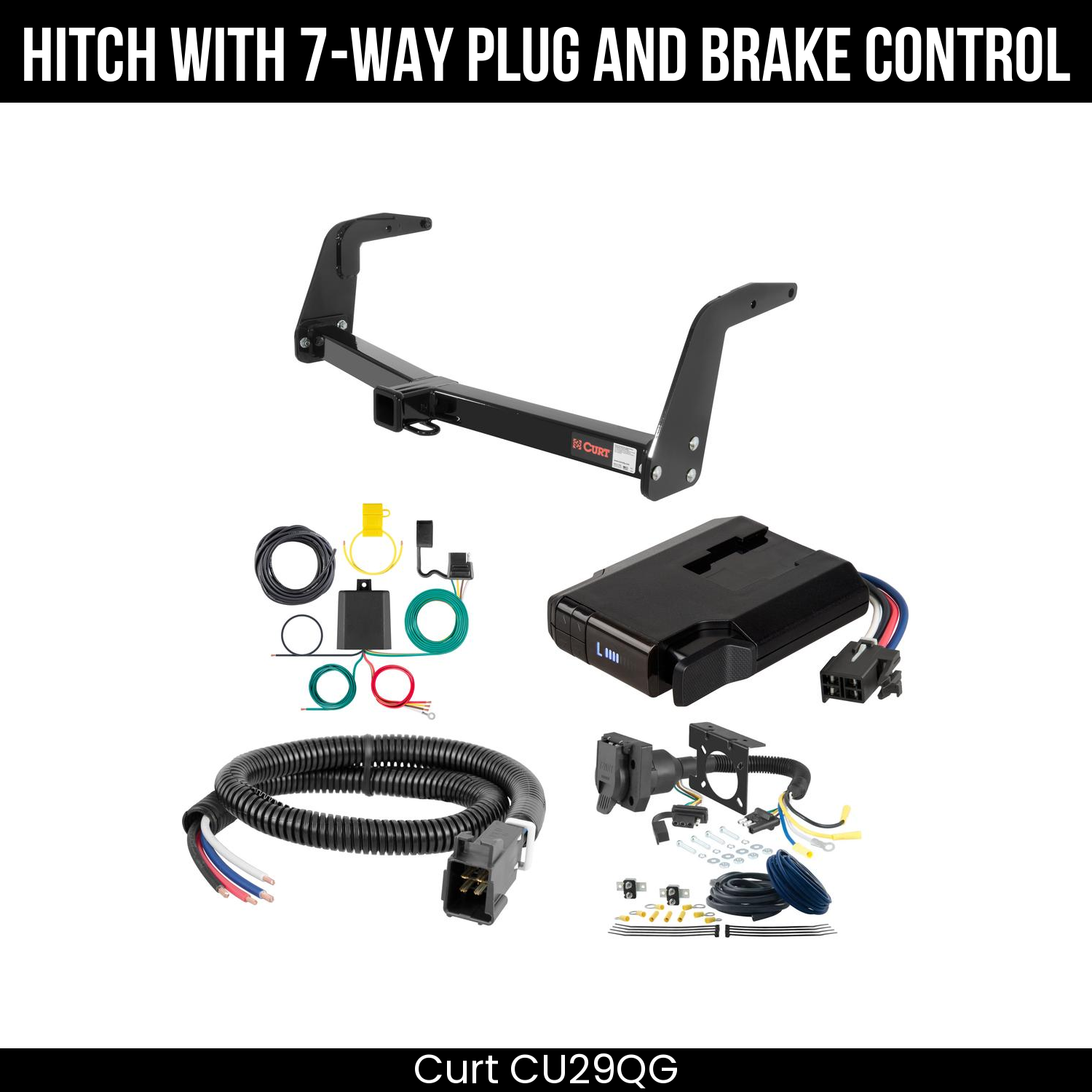 Trailer Hitch , 7-Way , Venturer Brake Control