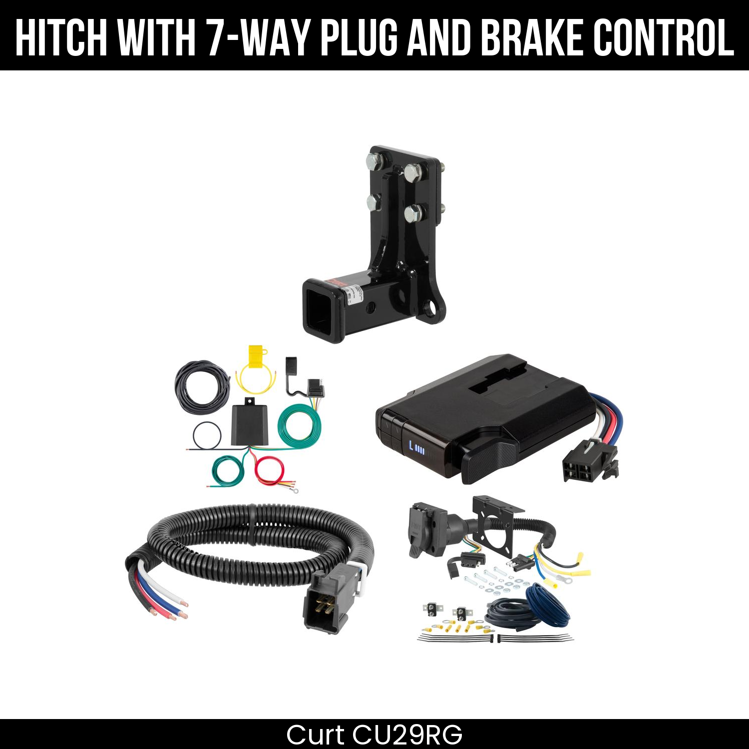 Trailer Hitch , 7-Way , Venturer Brake Control