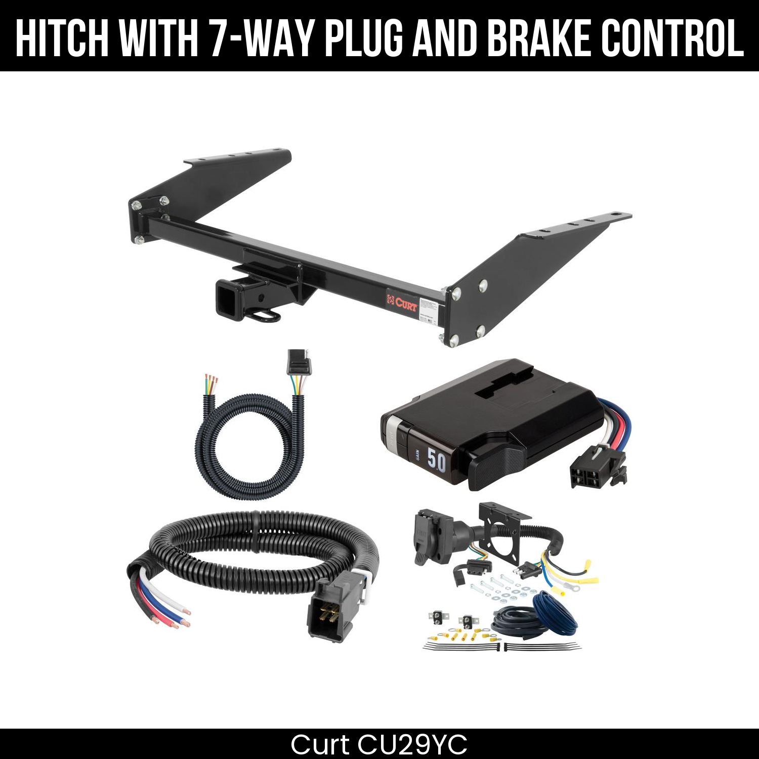 Trailer Hitch , 7-Way , TriFlex NEXT Brake Control