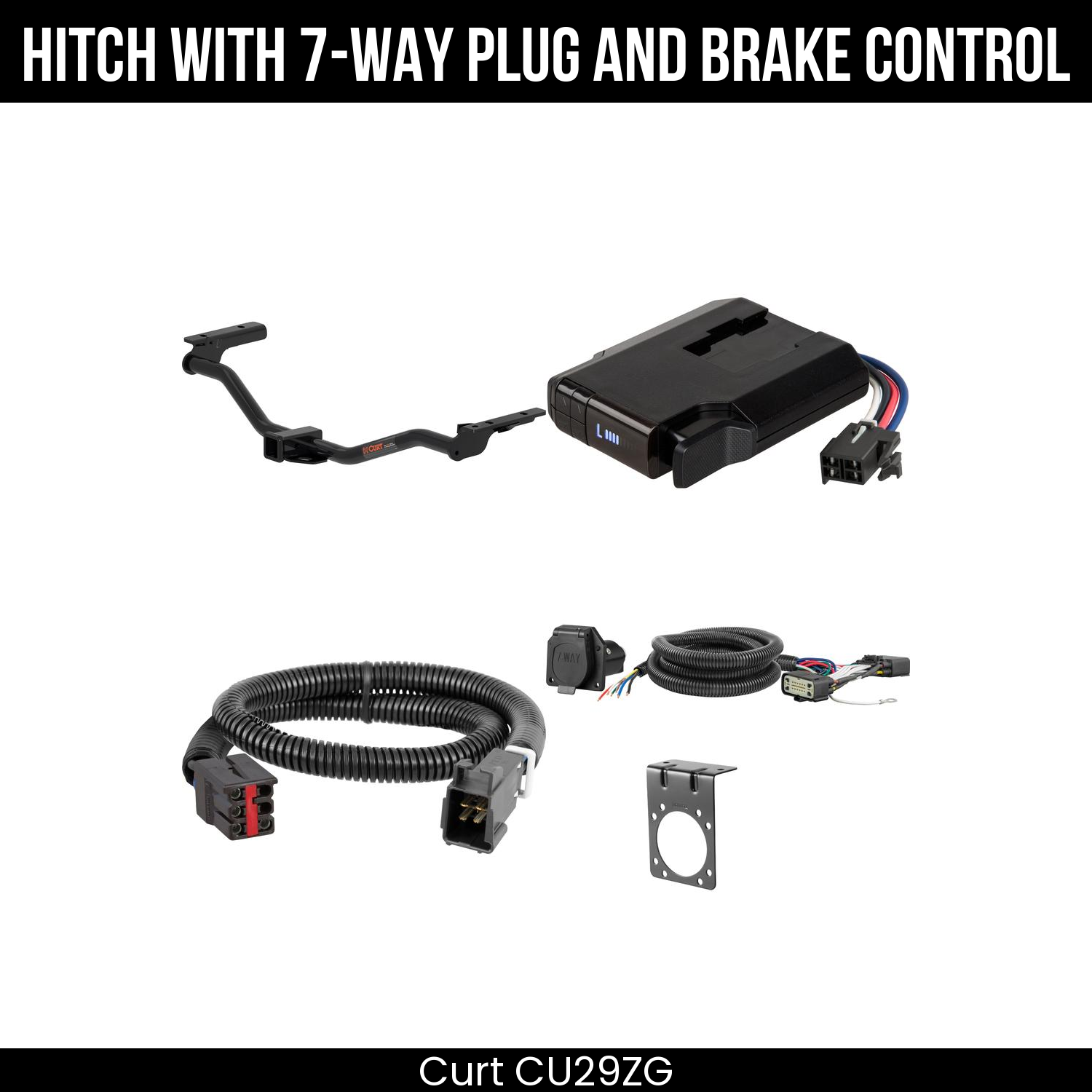 Trailer Hitch , 7-Way , Venturer Brake Control