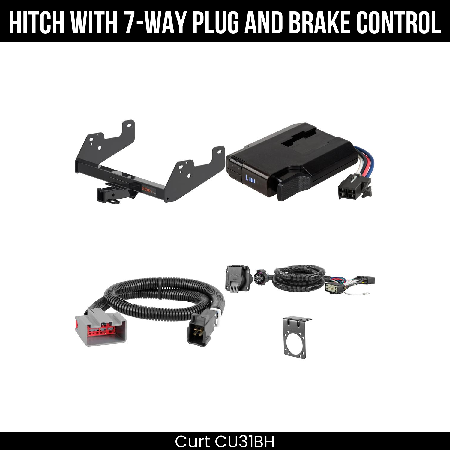 Trailer Hitch , 7-Way , Venturer Brake Control