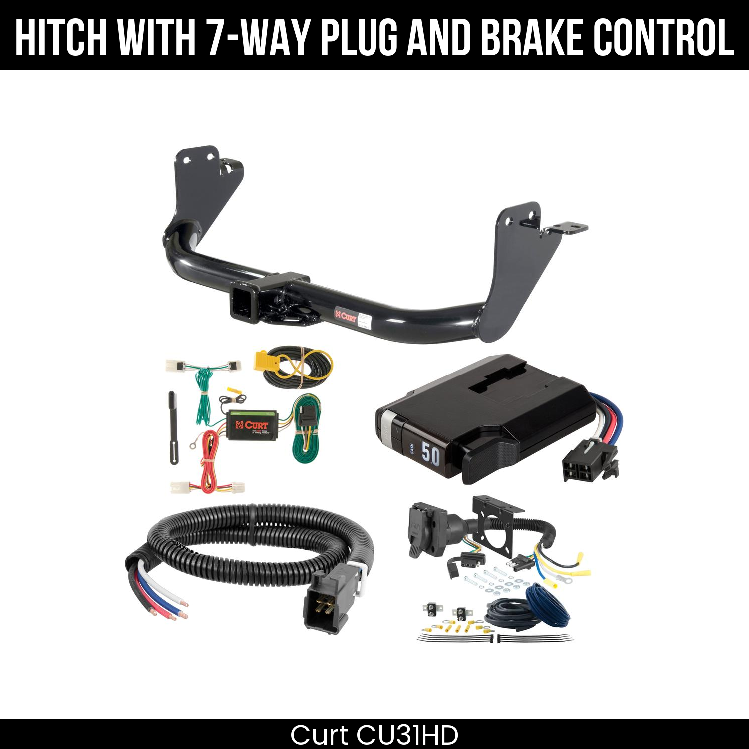 Trailer Hitch , 7-Way , TriFlex NEXT Brake Control