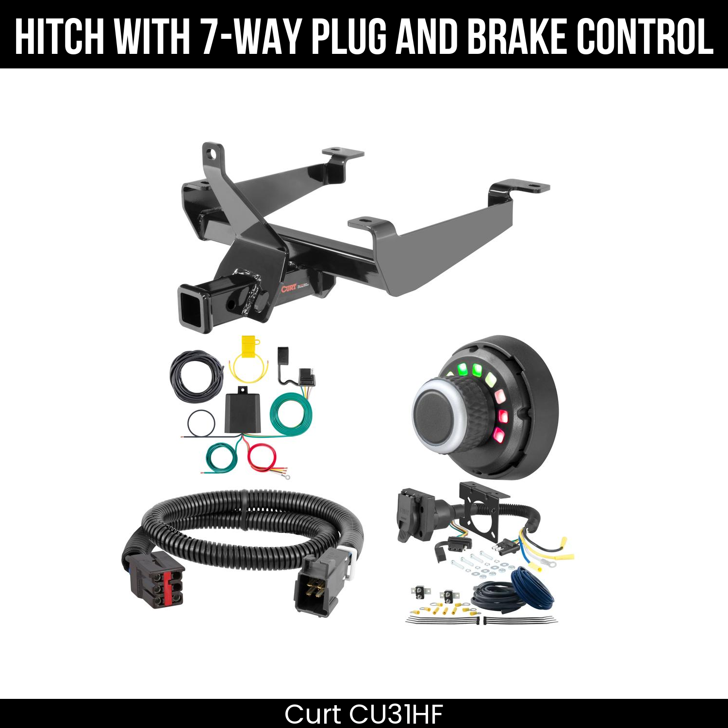 Trailer Hitch , 7-Way , Spectrum Brake Control