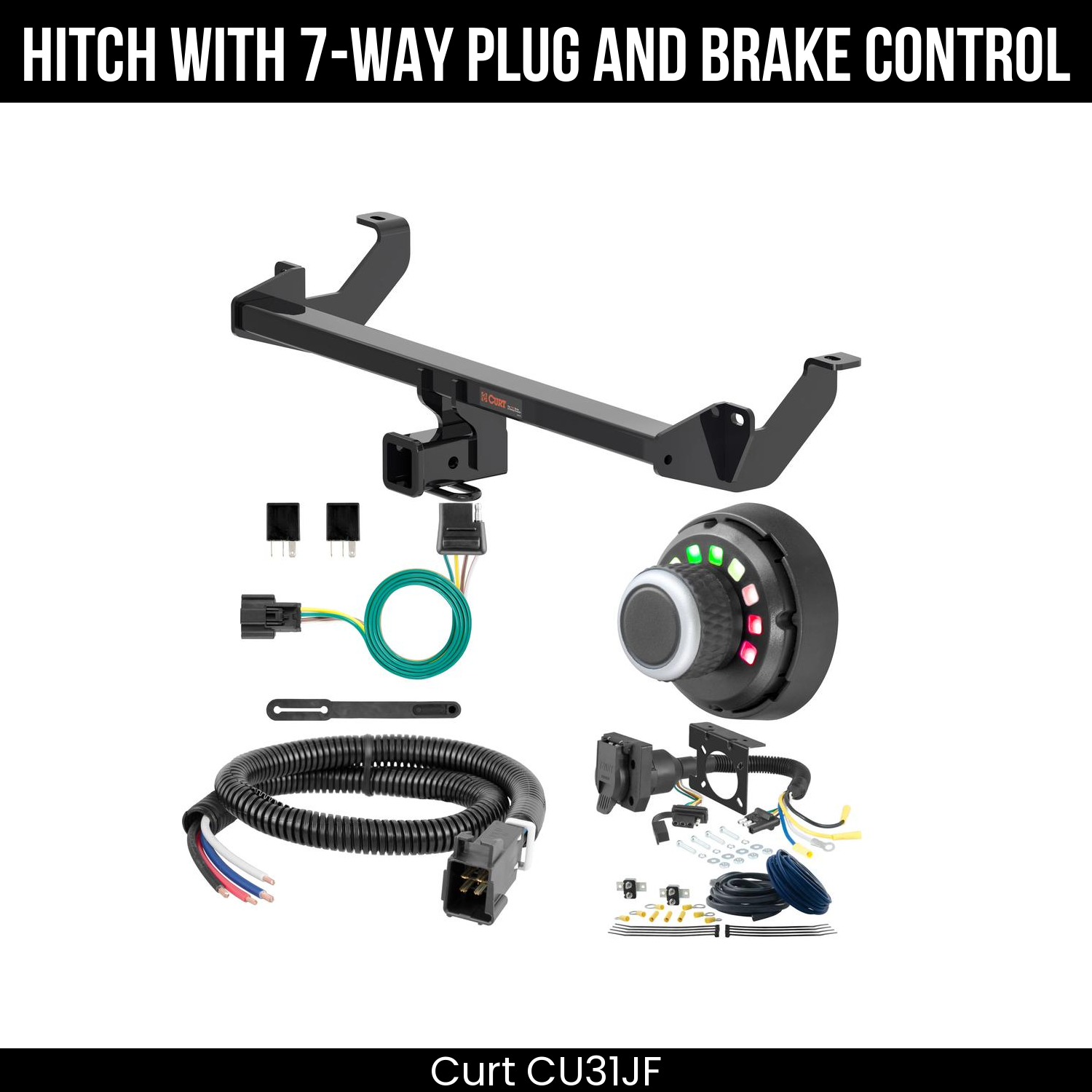 Trailer Hitch , 7-Way , Spectrum Brake Control