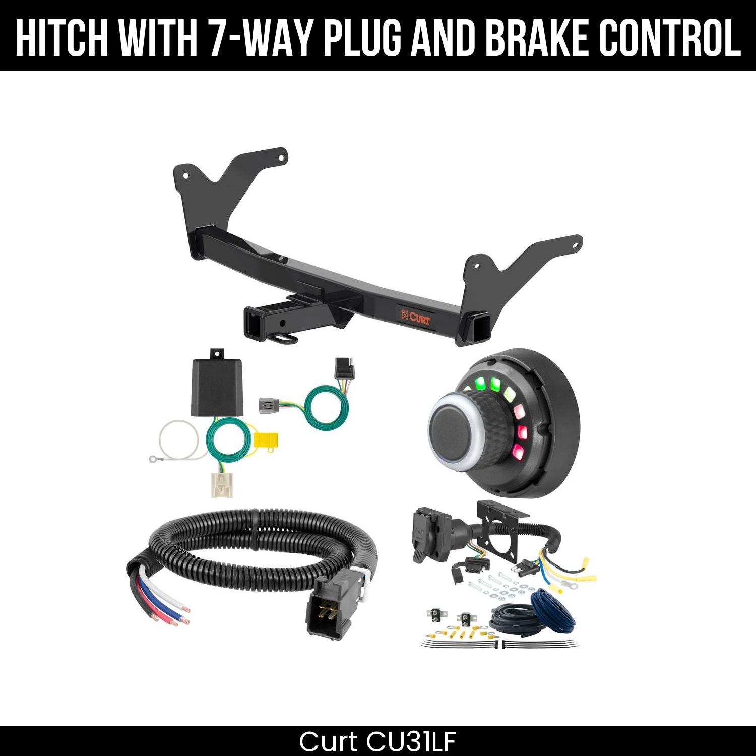 Trailer Hitch , 7-Way , Spectrum Brake Control