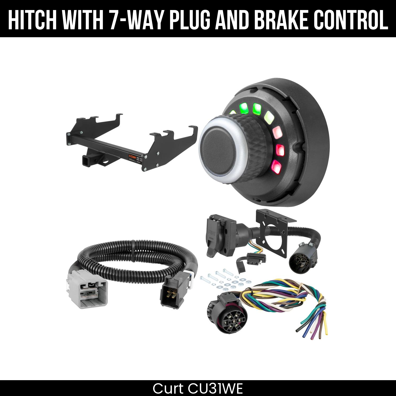Trailer Hitch , 7-Way , Spectrum Brake Control