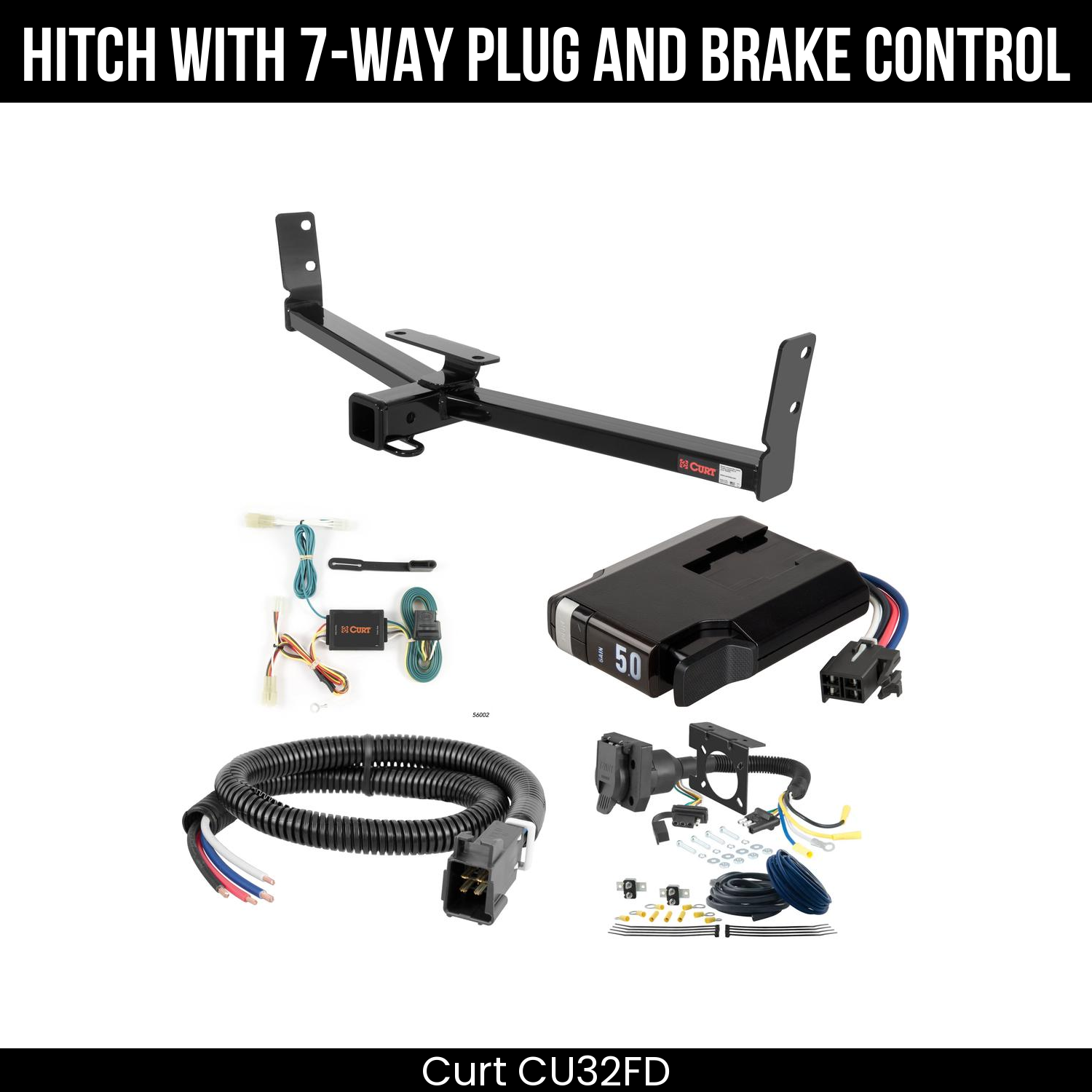 Trailer Hitch , 7-Way , TriFlex NEXT Brake Control