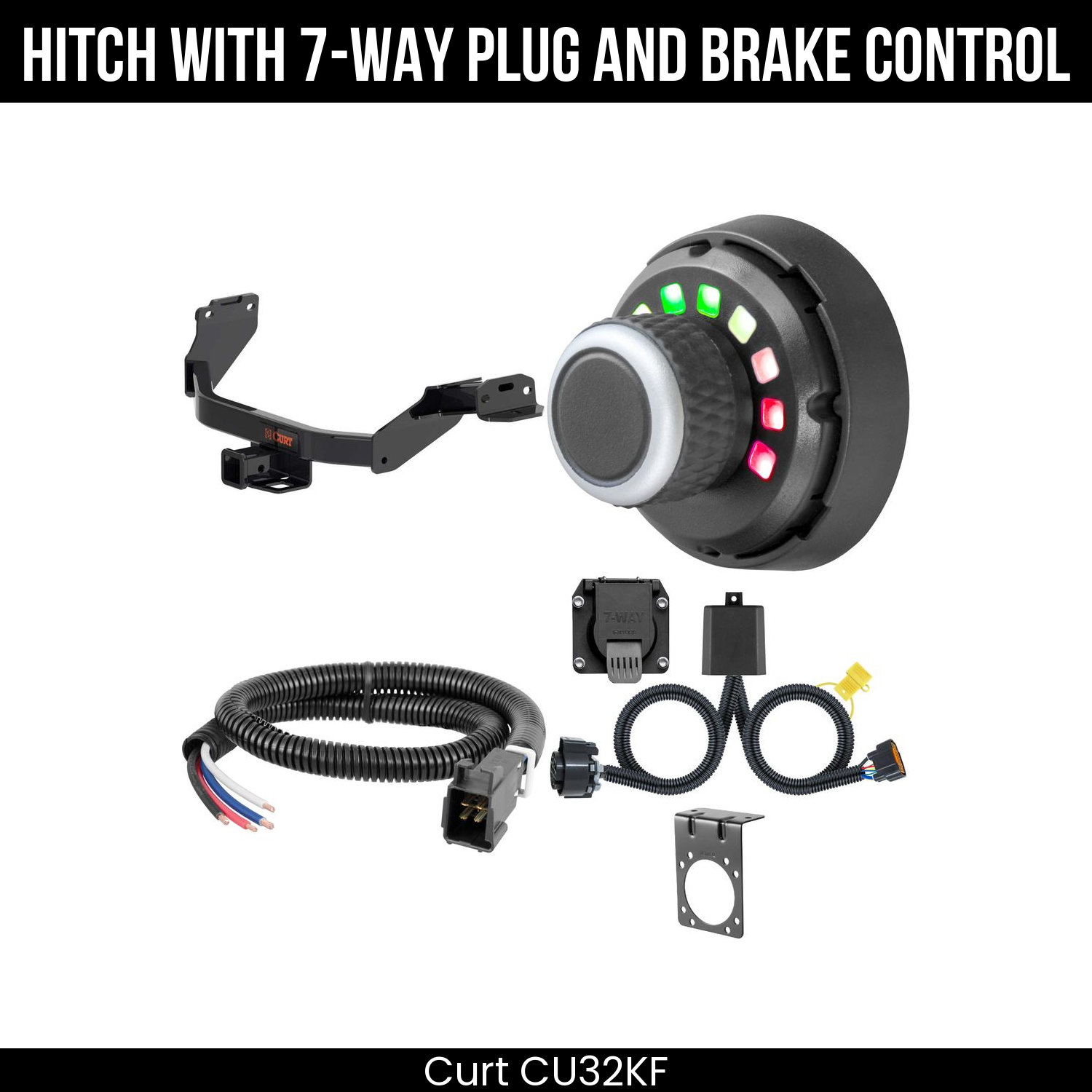 Trailer Hitch , 7-Way , Spectrum Brake Control