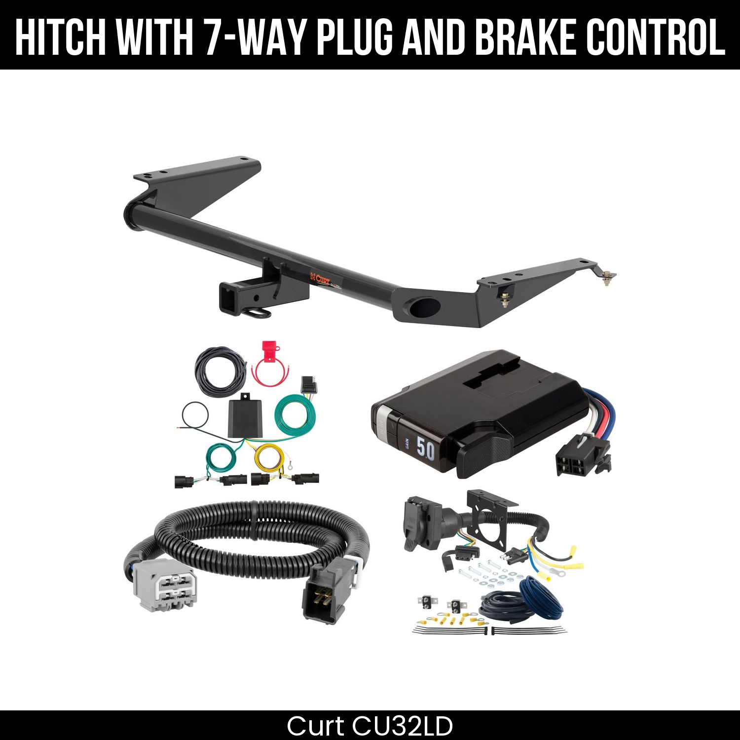 Trailer Hitch , 7-Way , TriFlex NEXT Brake Control
