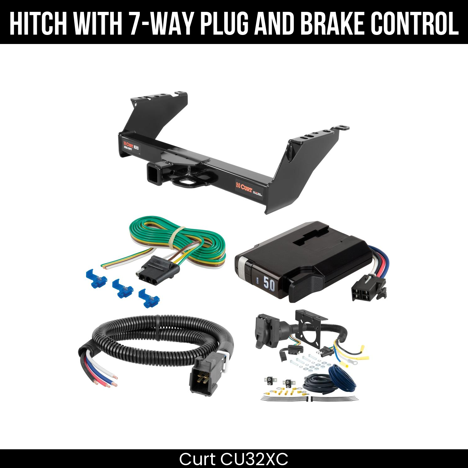 Trailer Hitch , 7-Way , TriFlex NEXT Brake Control