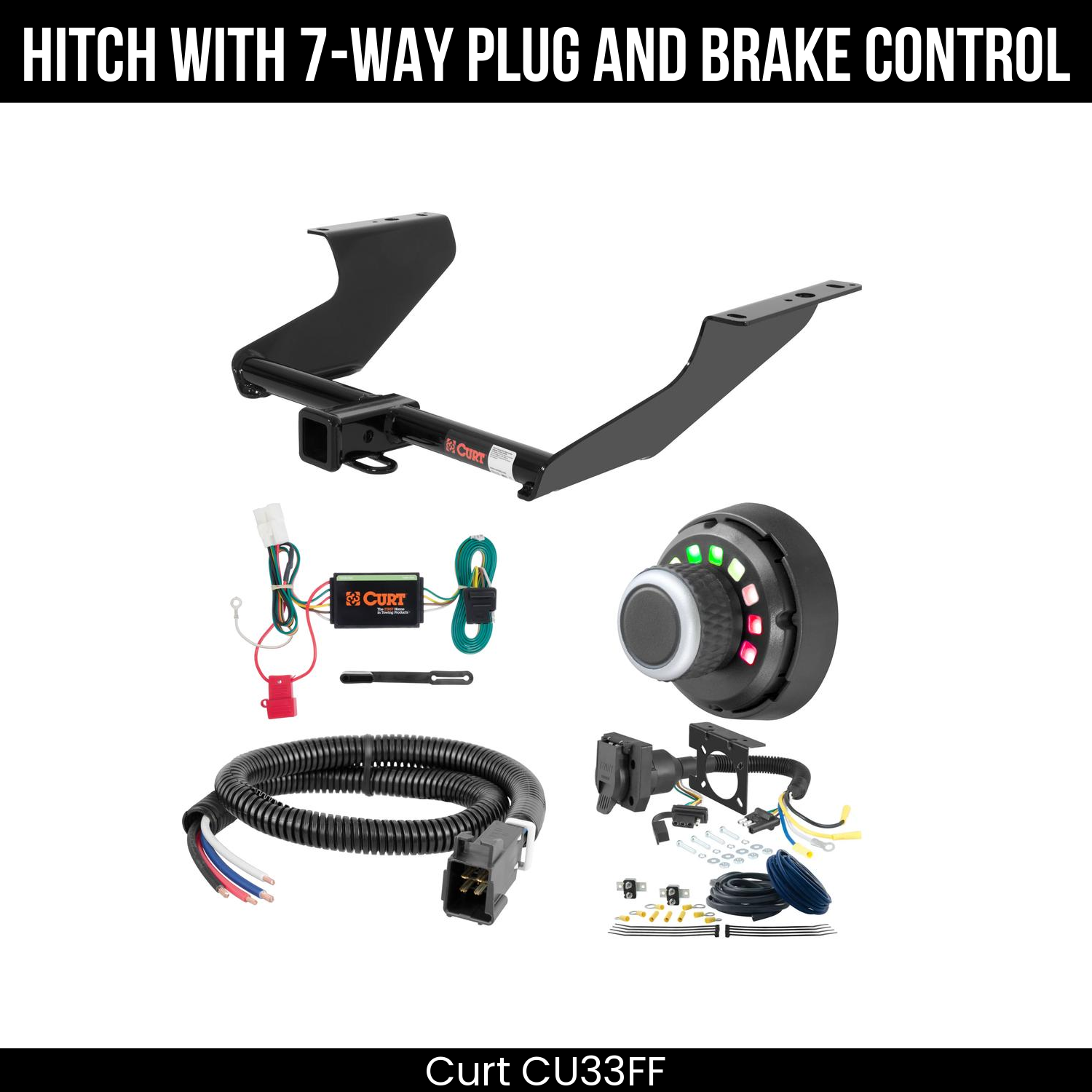 Trailer Hitch , 7-Way , Spectrum Brake Control