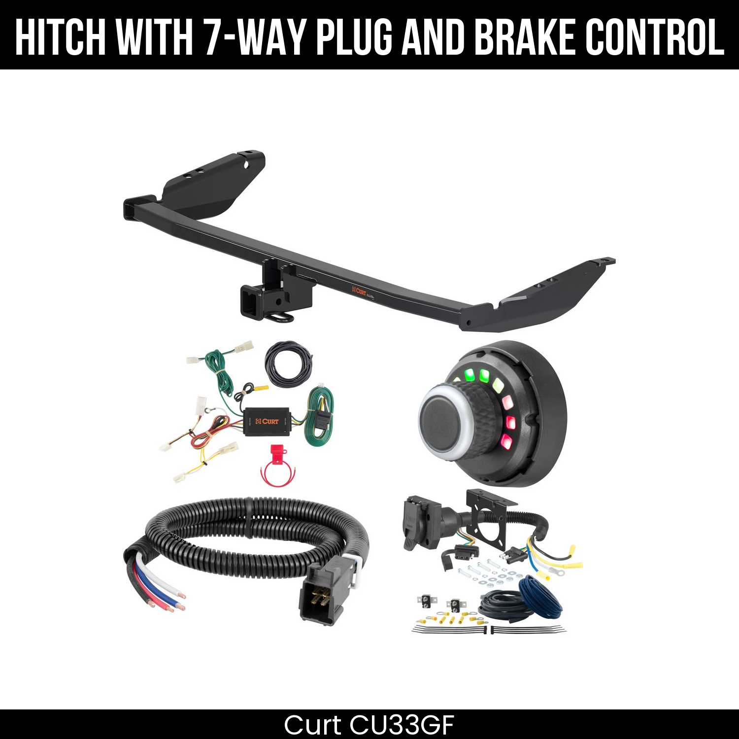 Trailer Hitch , 7-Way , Spectrum Brake Control