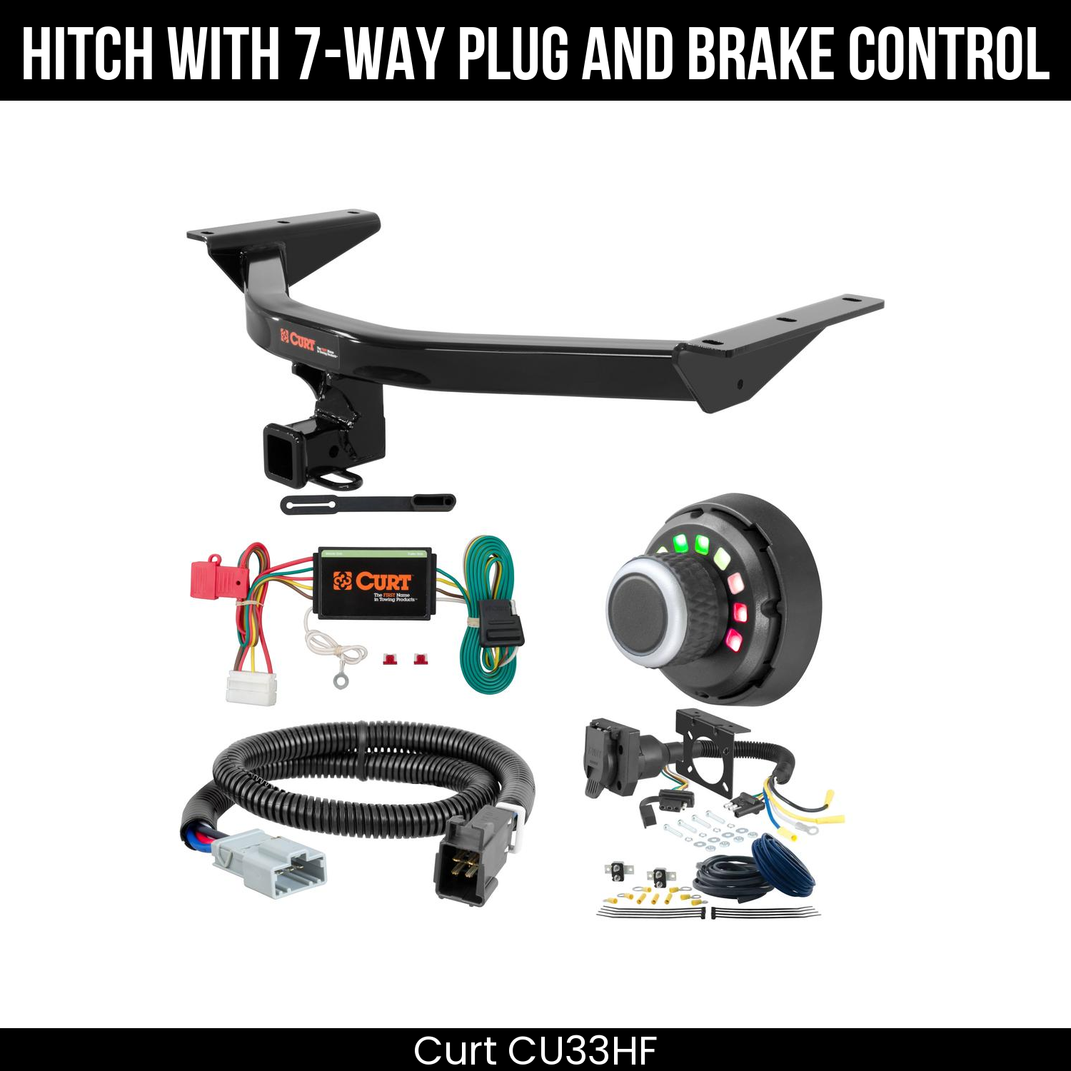 Trailer Hitch , 7-Way , Spectrum Brake Control
