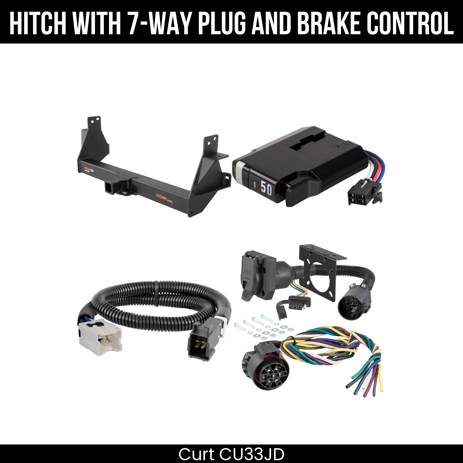 Trailer Hitch , 7-Way , TriFlex NEXT Brake Control