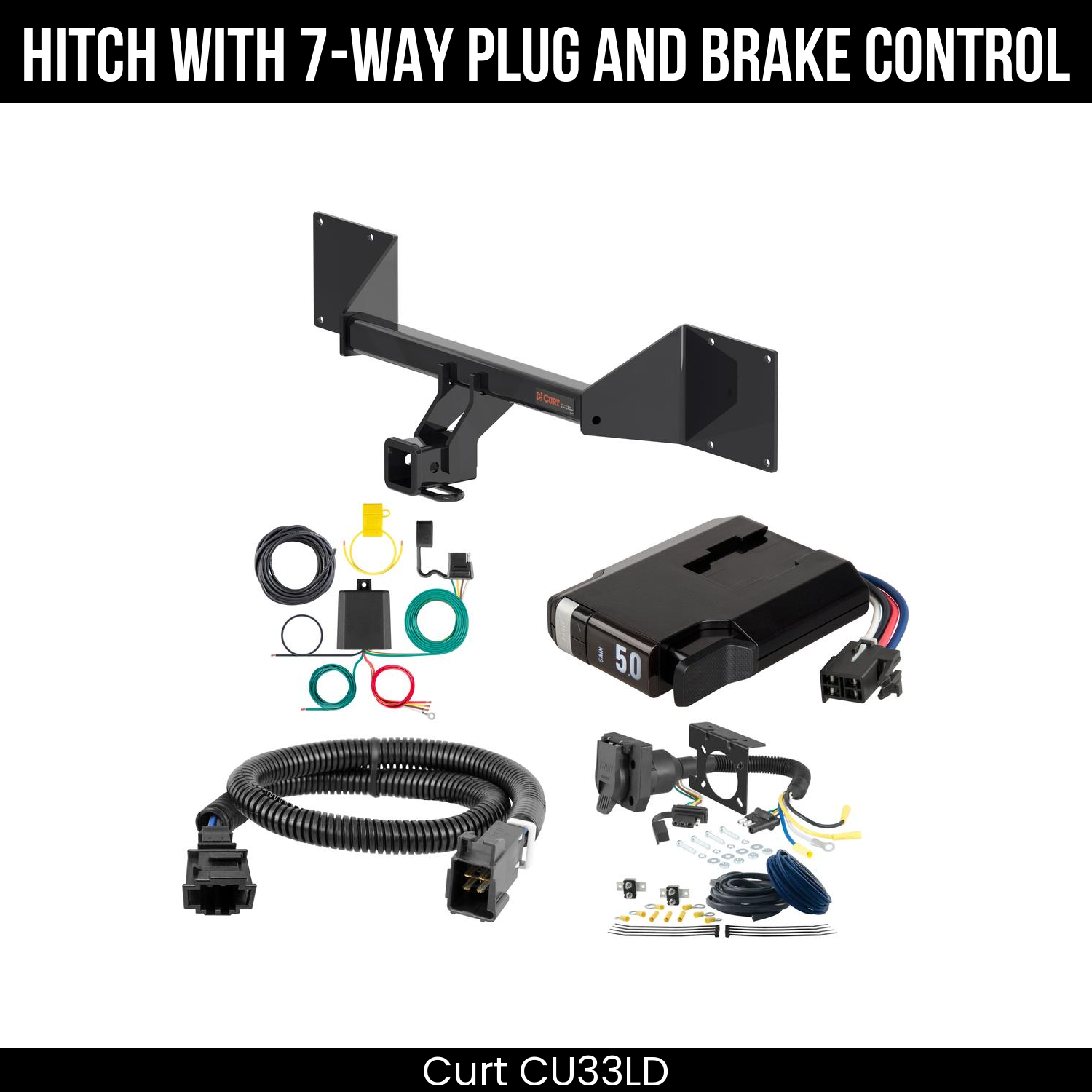 Trailer Hitch , 7-Way , TriFlex NEXT Brake Control