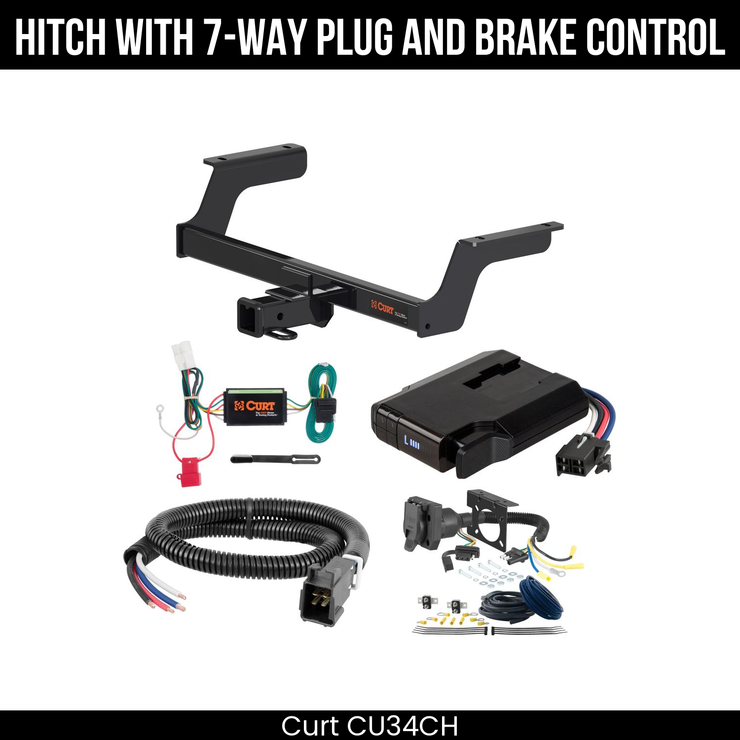 Trailer Hitch , 7-Way , Venturer Brake Control