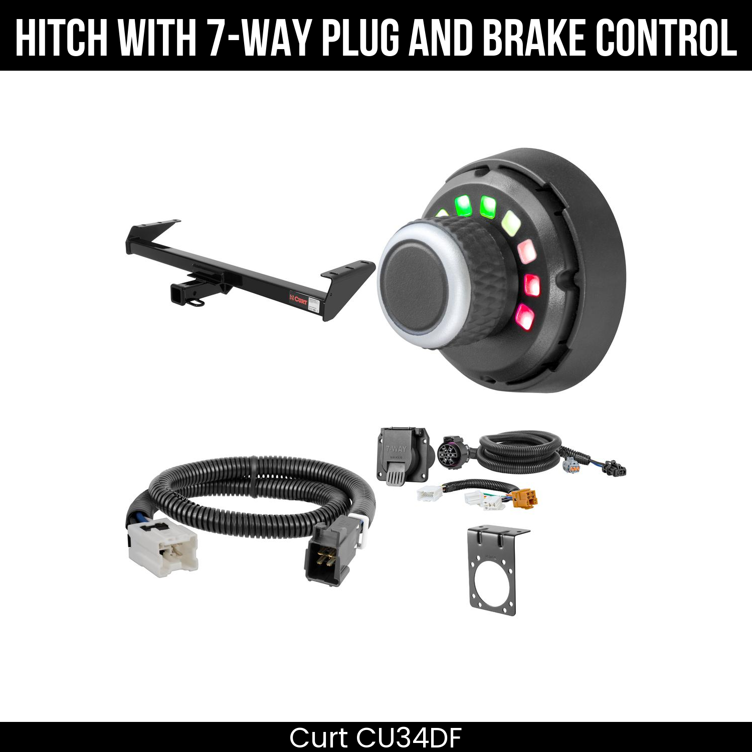 Trailer Hitch , 7-Way , Spectrum Brake Control
