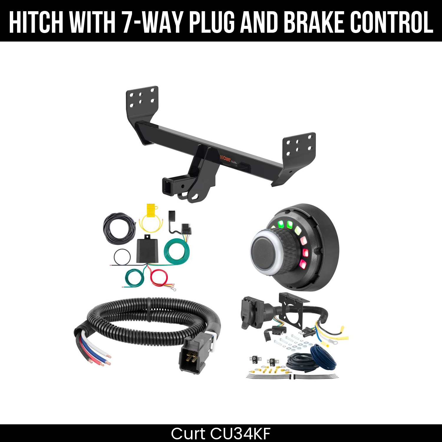 Trailer Hitch , 7-Way , Spectrum Brake Control
