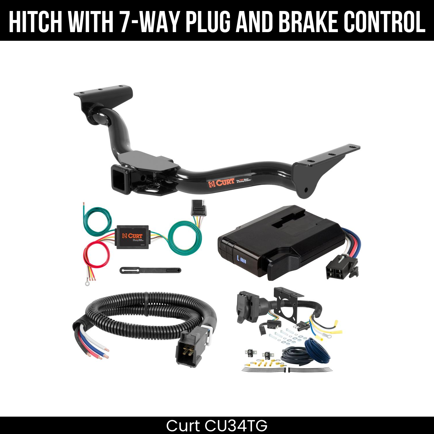 Trailer Hitch , 7-Way , Venturer Brake Control