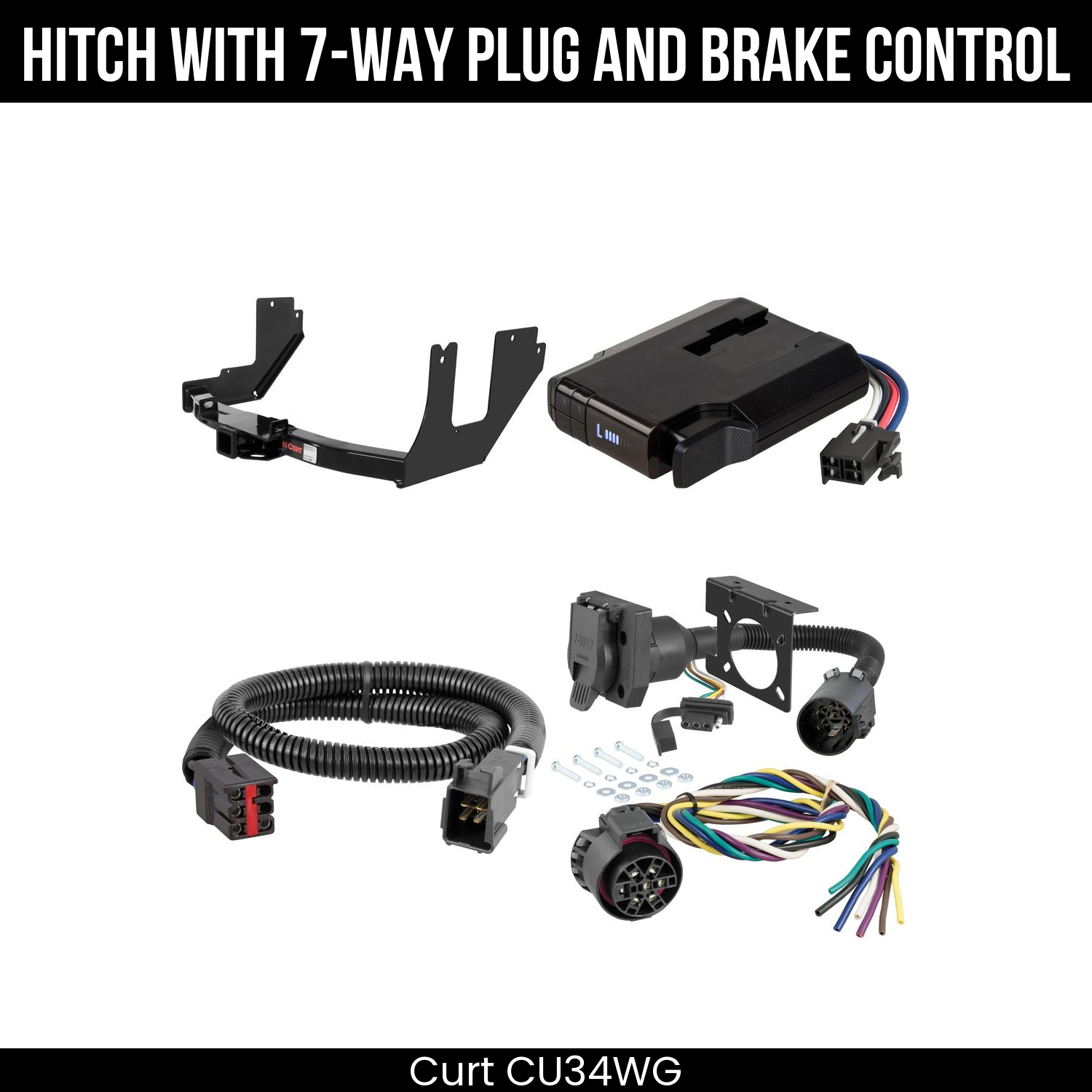Trailer Hitch , 7-Way , Venturer Brake Control