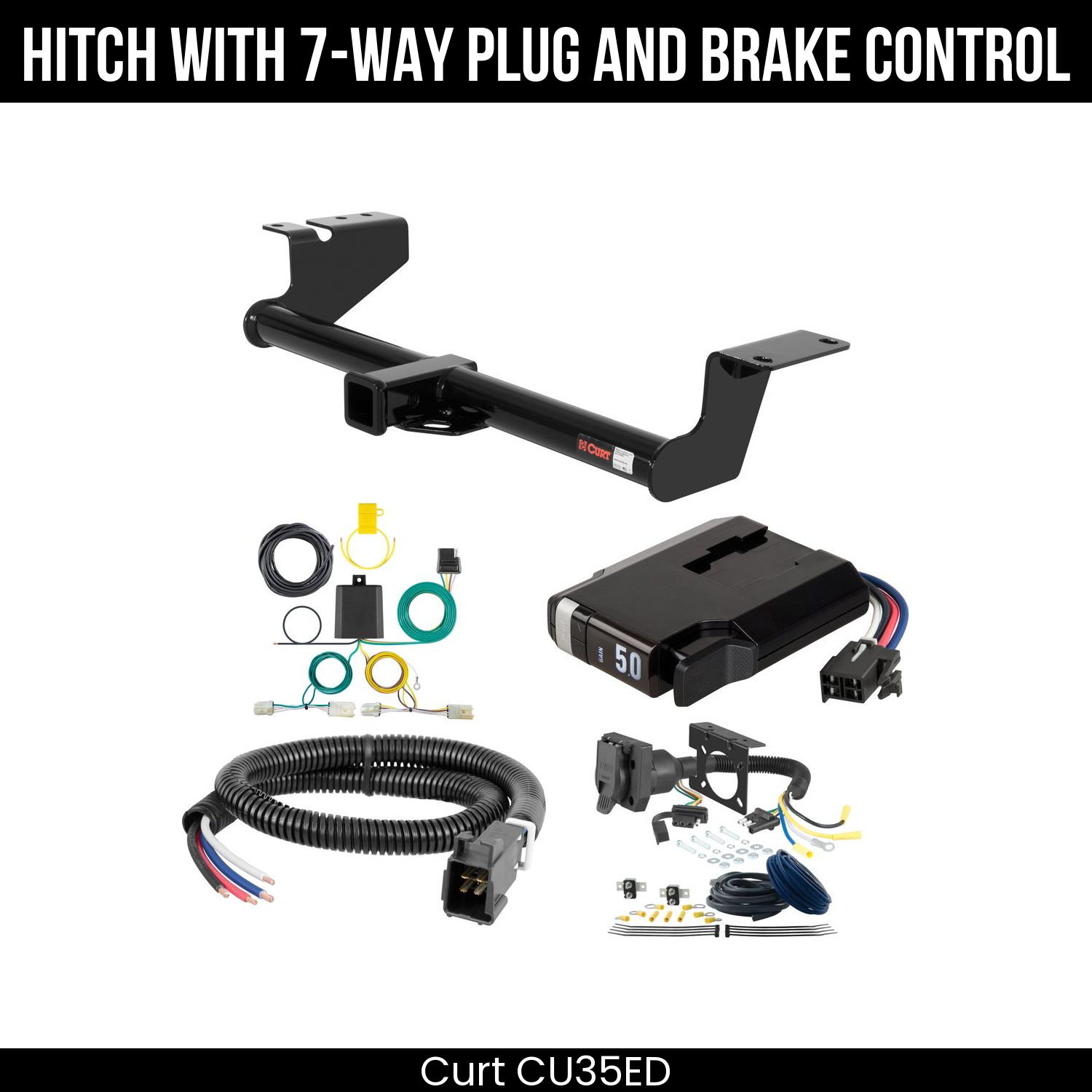 Trailer Hitch , 7-Way , TriFlex NEXT Brake Control