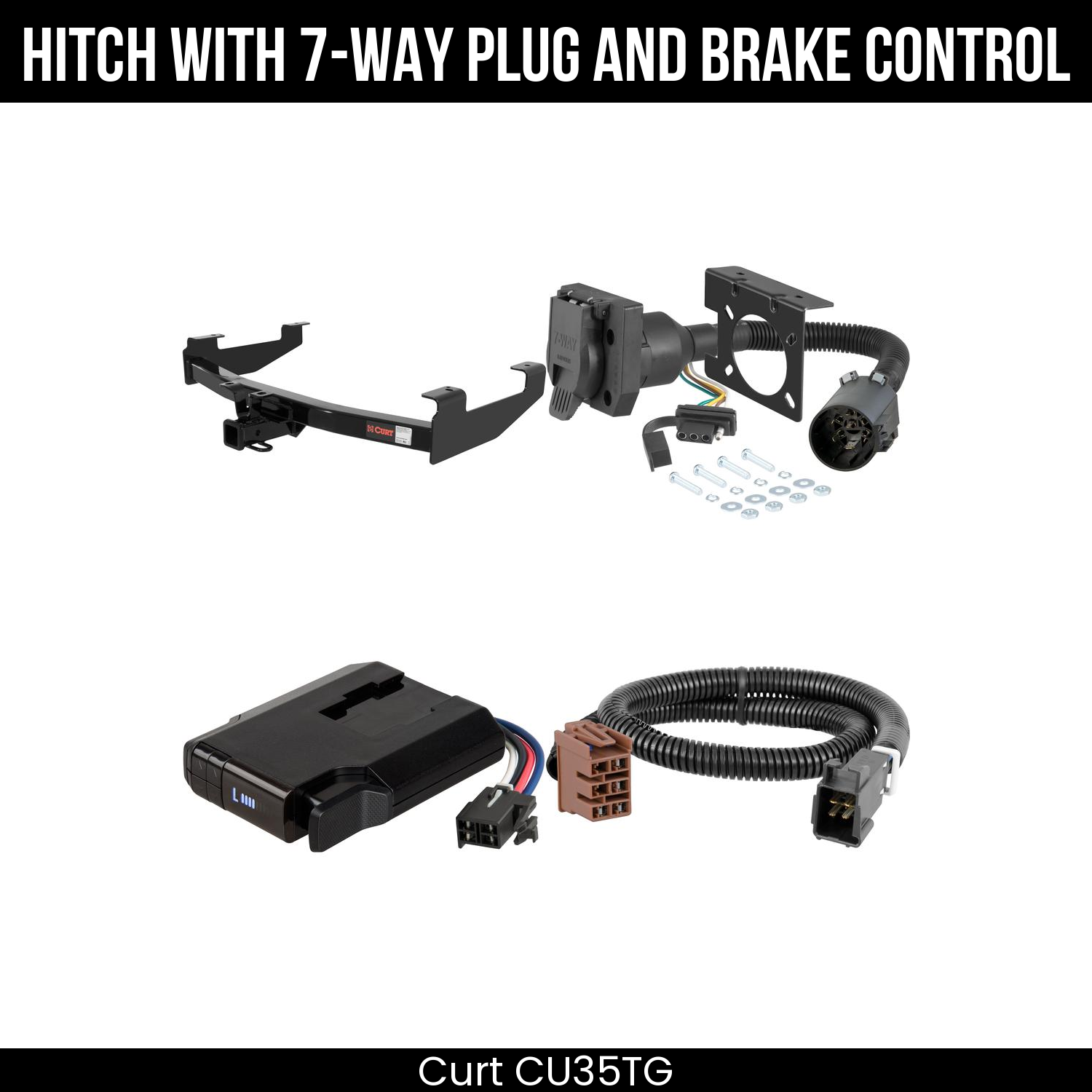 Trailer Hitch , 7-Way , Venturer Brake Control