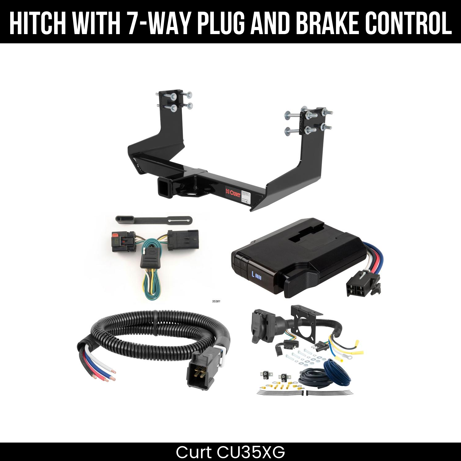 Trailer Hitch , 7-Way , Venturer Brake Control