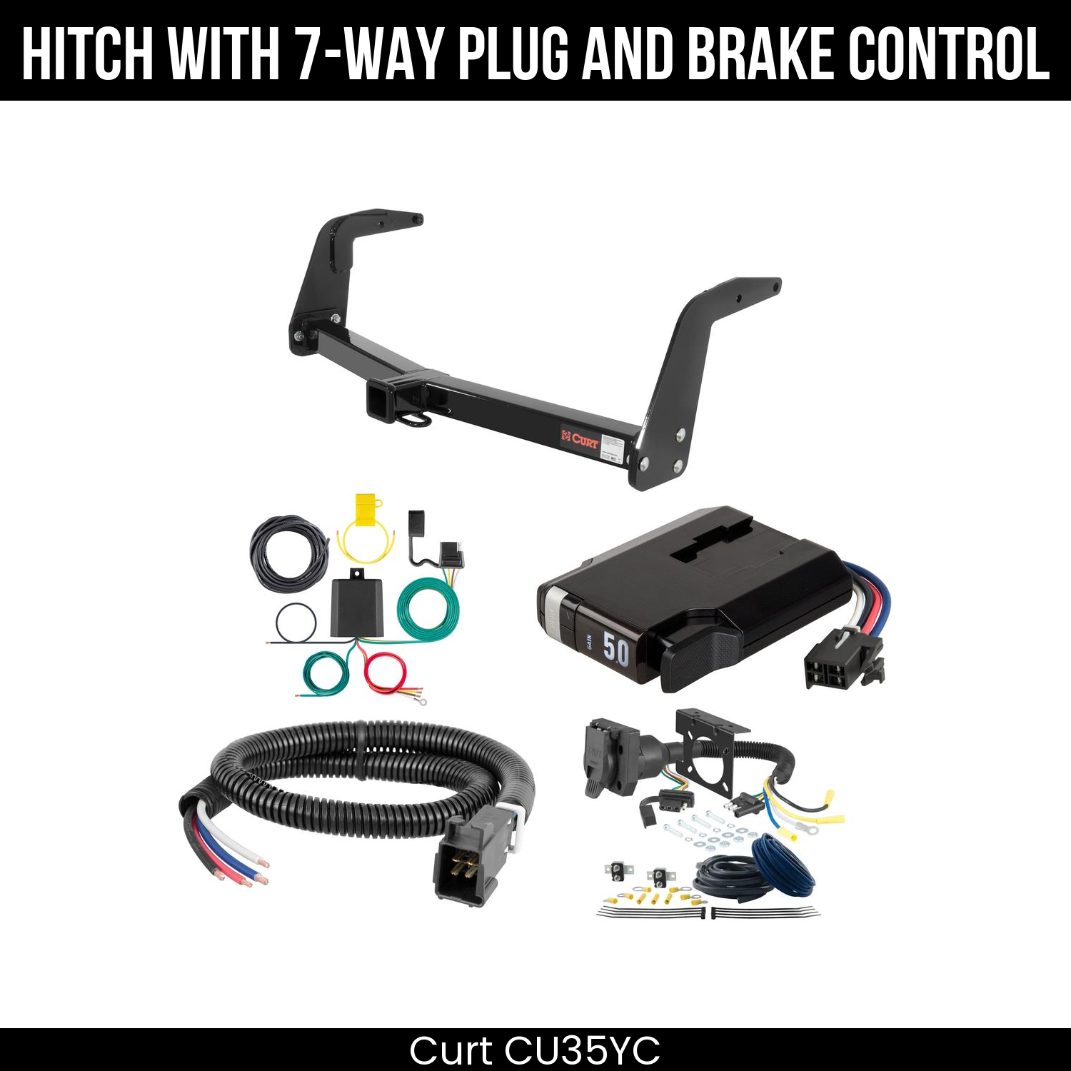 Trailer Hitch , 7-Way , TriFlex NEXT Brake Control