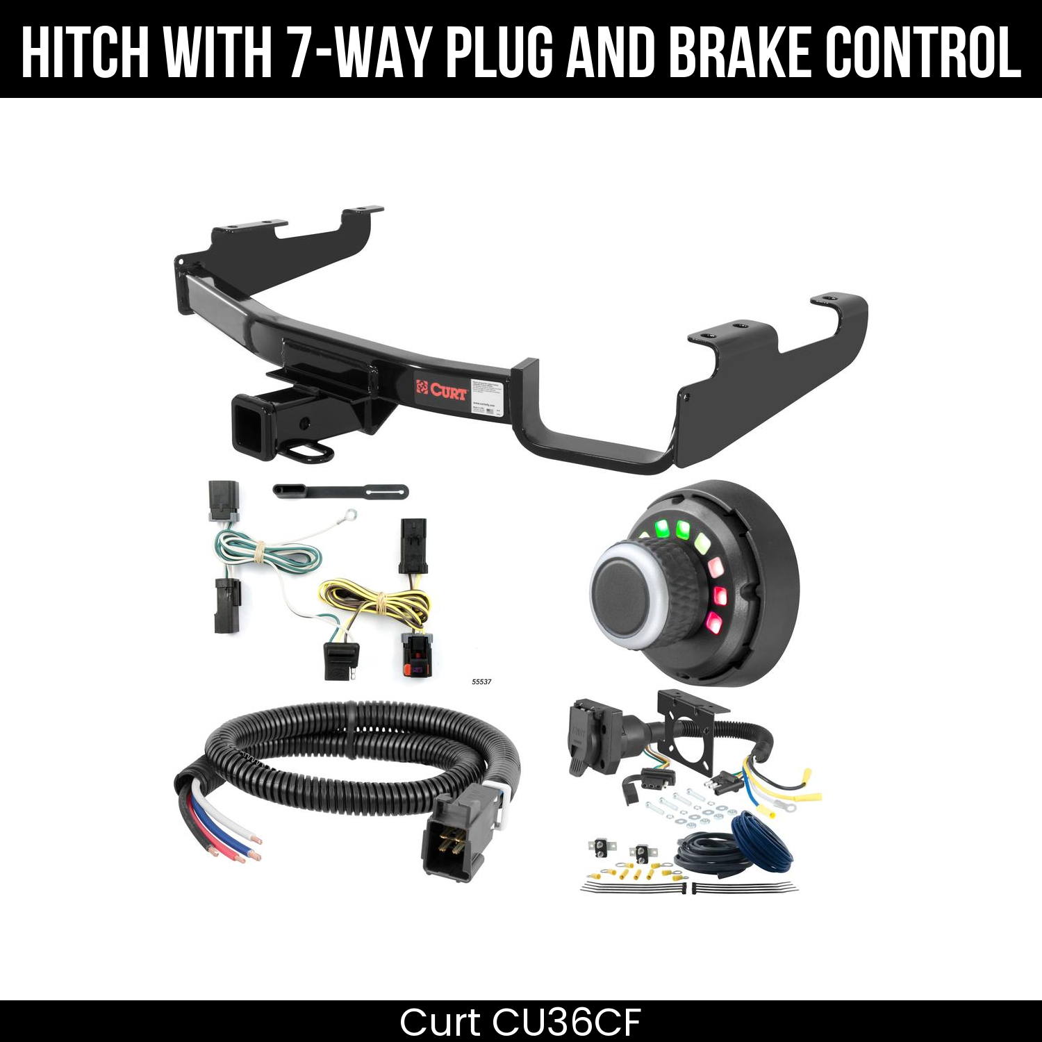 Trailer Hitch , 7-Way , Spectrum Brake Control
