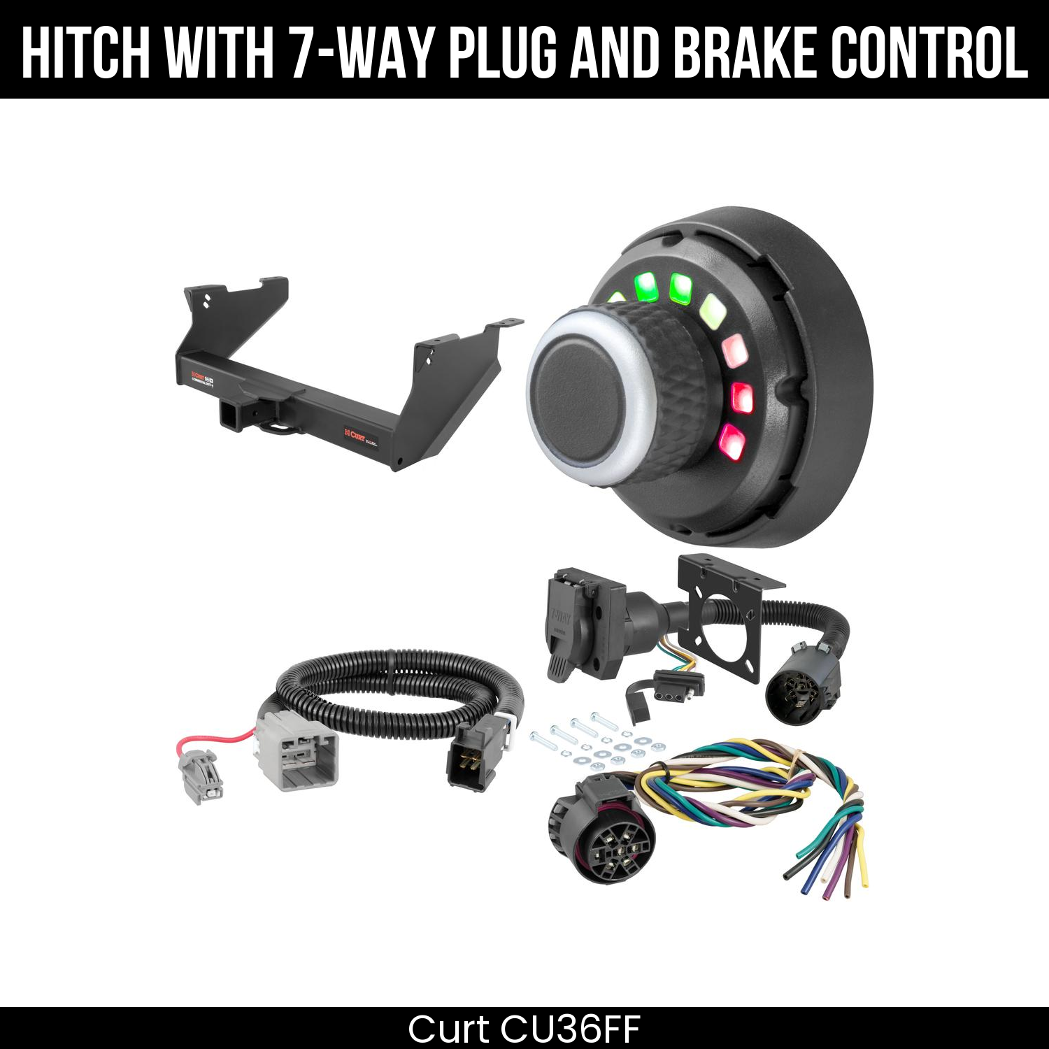 Trailer Hitch , 7-Way , Spectrum Brake Control