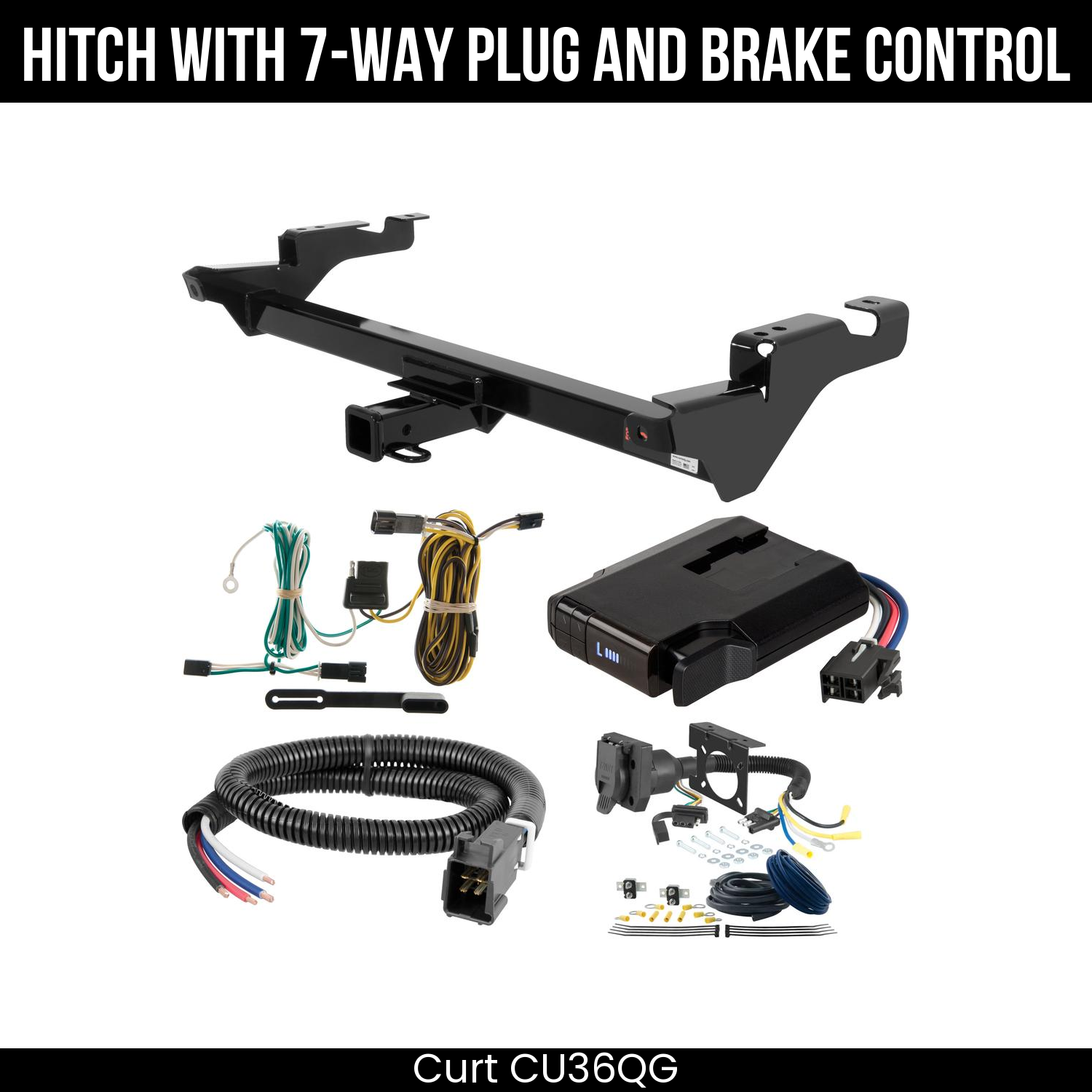 Trailer Hitch , 7-Way , Venturer Brake Control