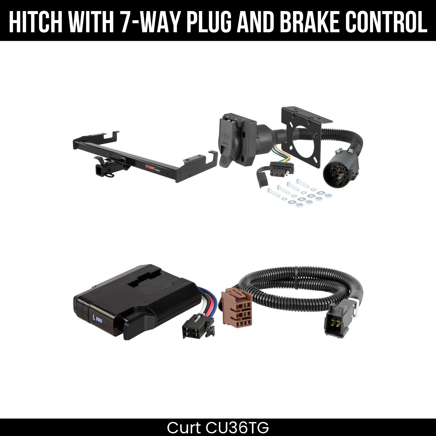 Trailer Hitch , 7-Way , Venturer Brake Control