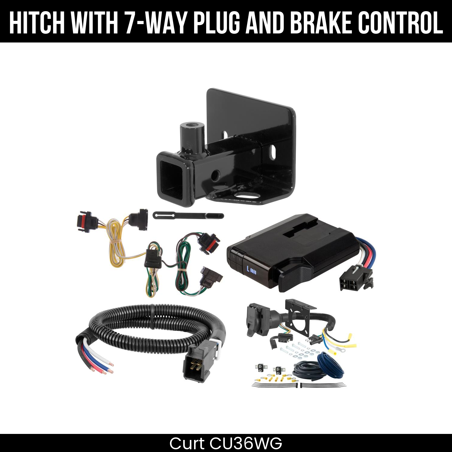 Trailer Hitch , 7-Way , Venturer Brake Control