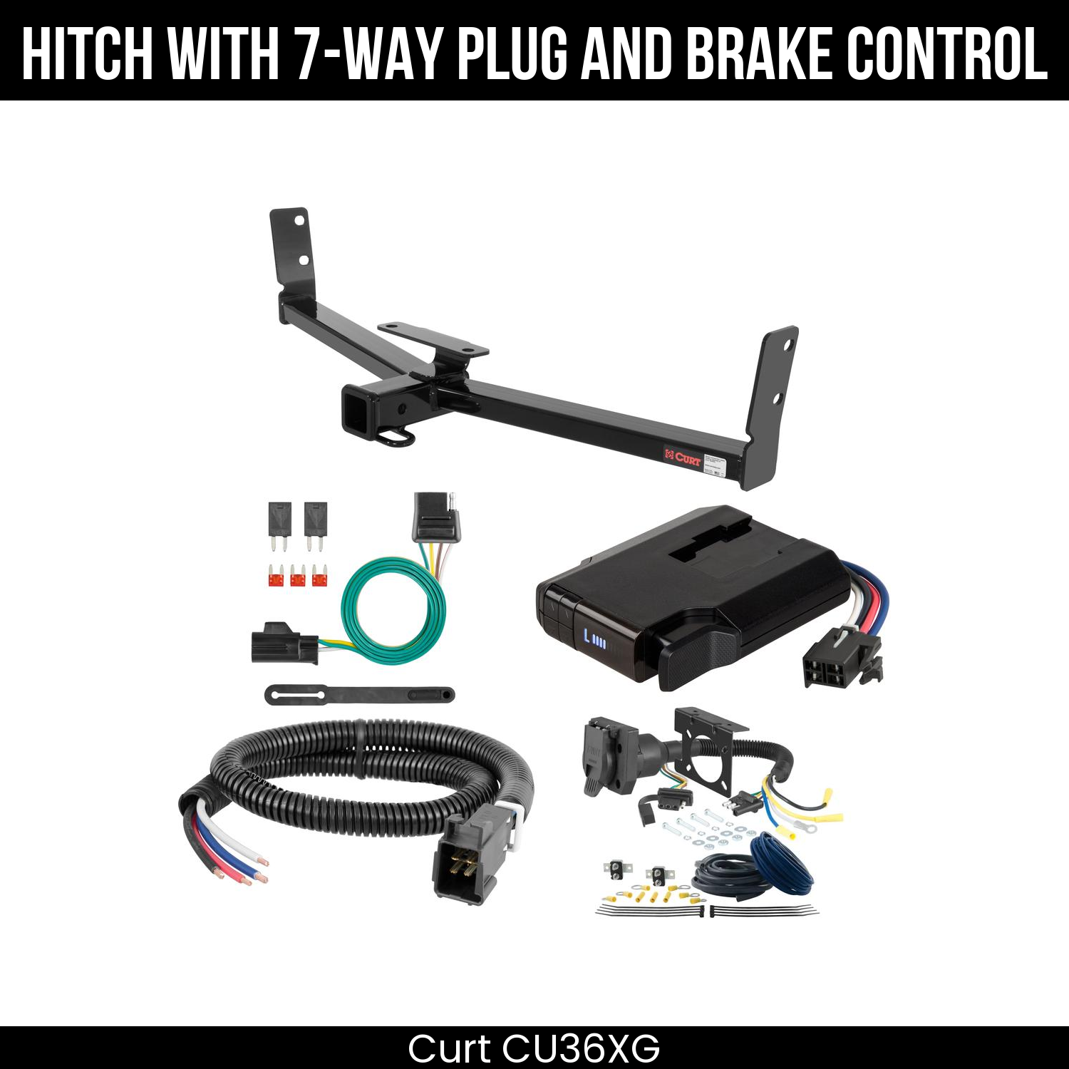Trailer Hitch , 7-Way , Venturer Brake Control