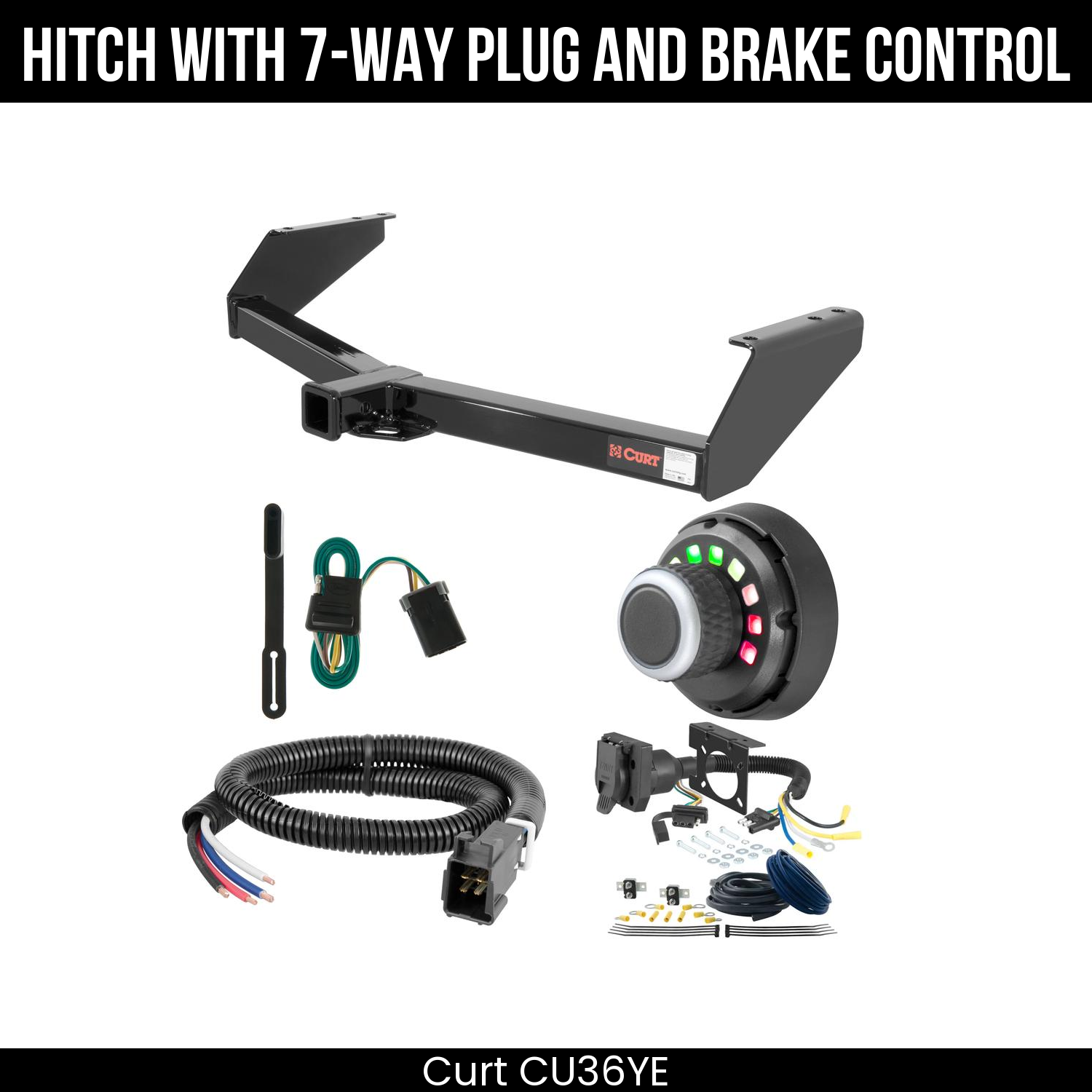Trailer Hitch , 7-Way , Spectrum Brake Control