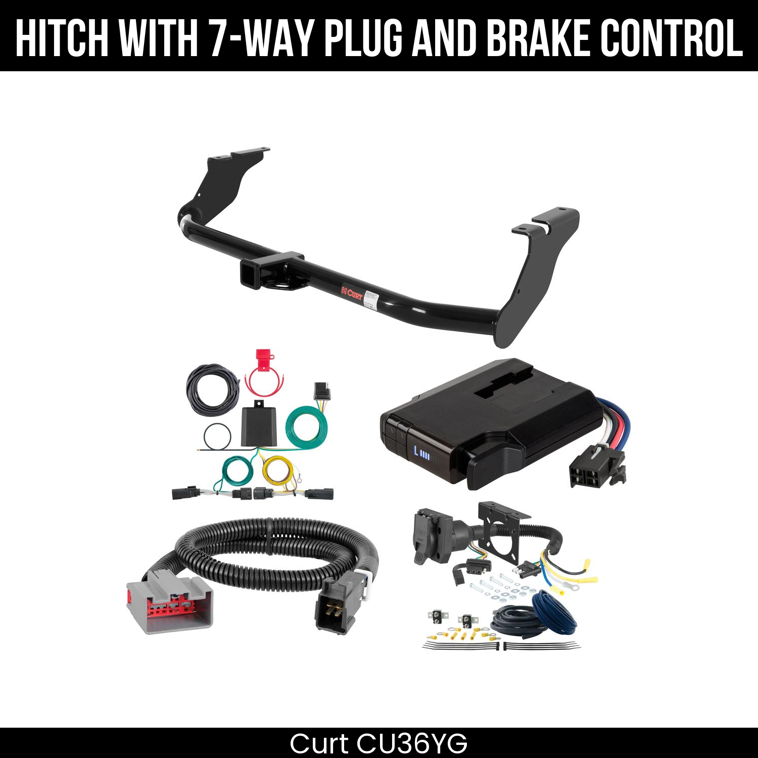 Trailer Hitch , 7-Way , Venturer Brake Control