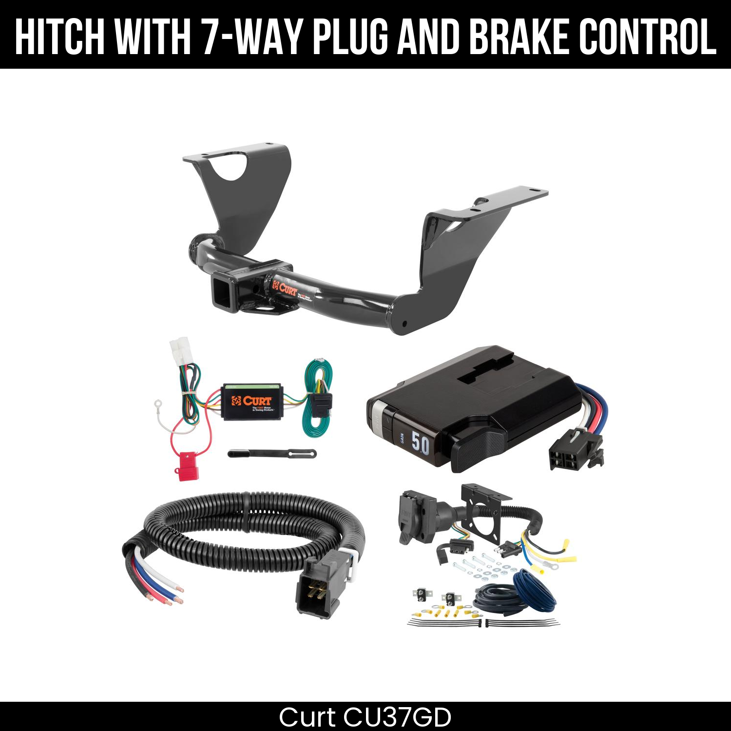 Trailer Hitch , 7-Way , TriFlex NEXT Brake Control